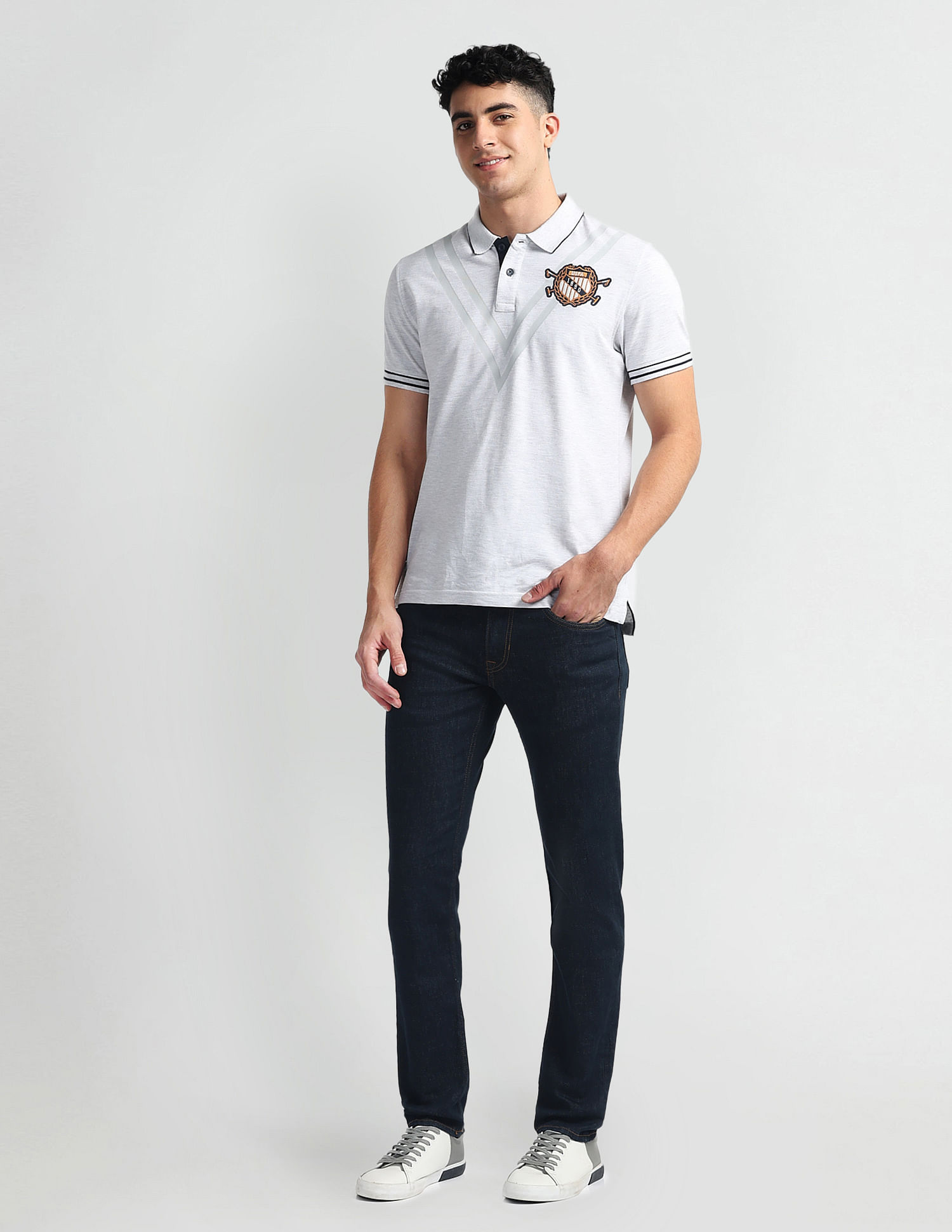 U.S. Polo Assn. Denim Co. Brandon Slim Tapered Fit Blue Jeans