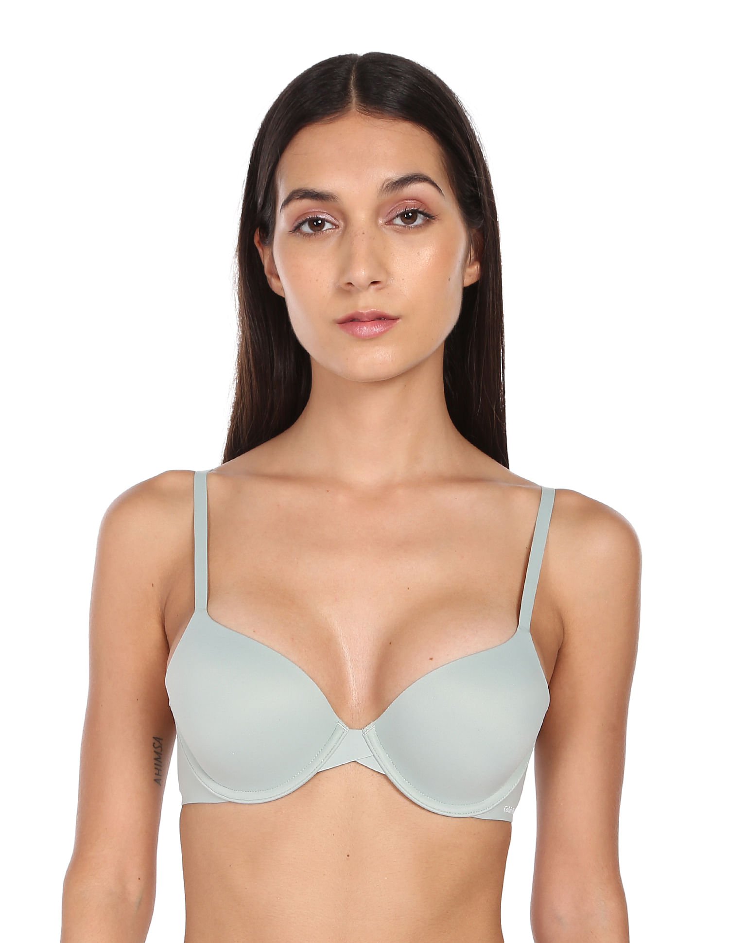 Buy Calvin Klein Underwear Women White And Sage Green Mid