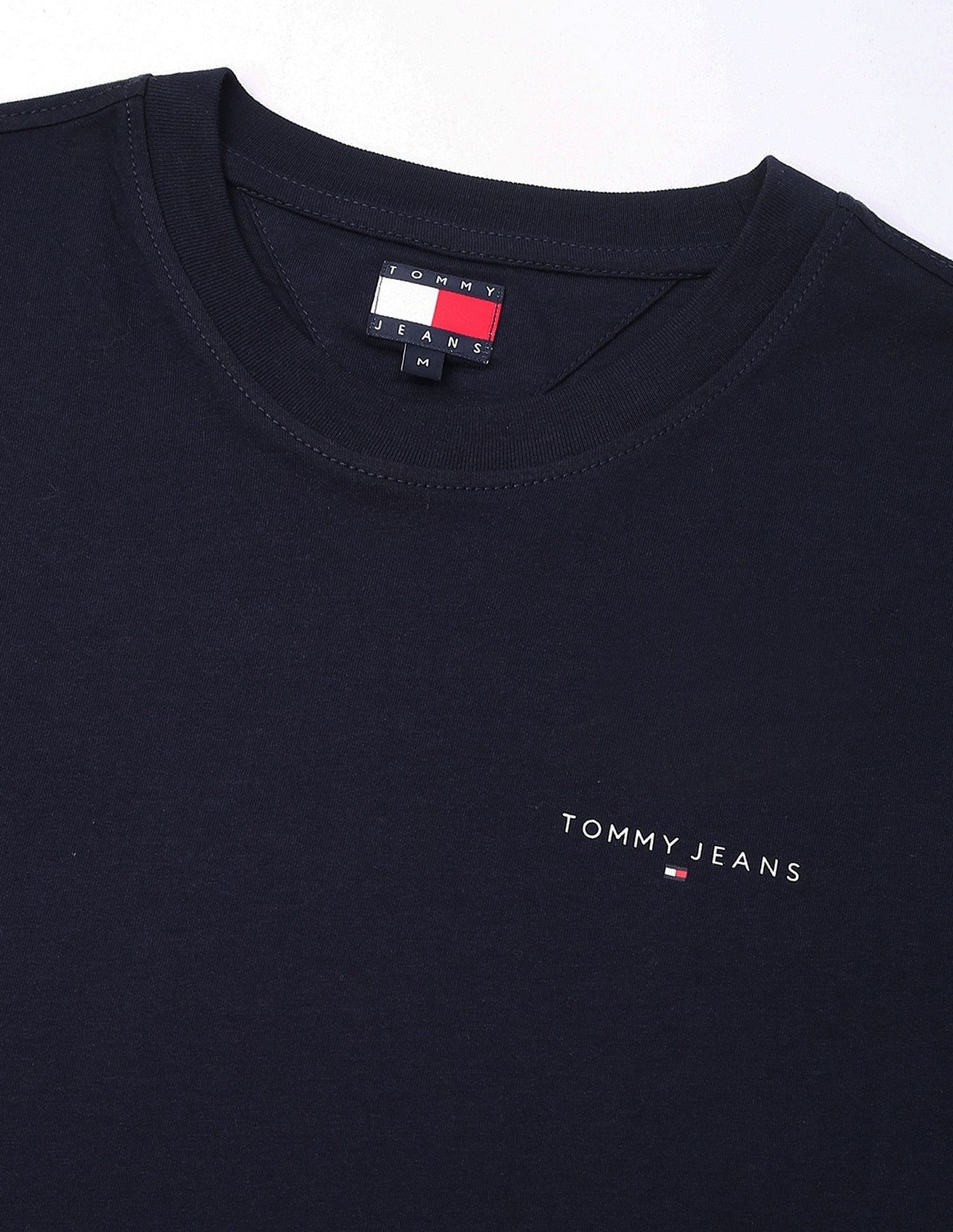 Tommy Hilfiger Solid Slim-Fit Cotton T-Shirt