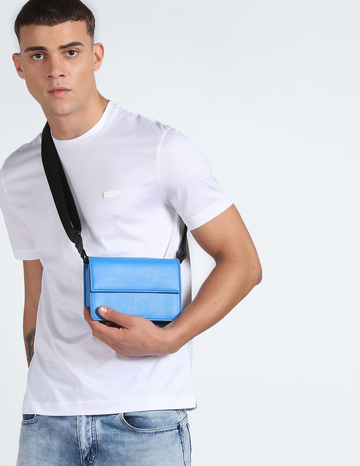 Calvin Klein Mercerized Cotton Logo T-Shirt