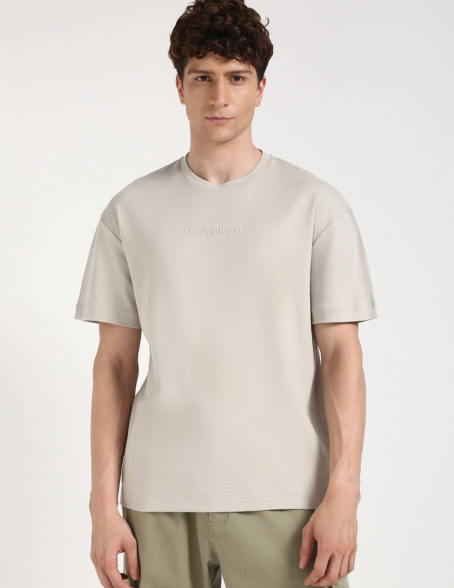 Calvin Klein Jeans Logo Regular Fit Cotton T-Shirt