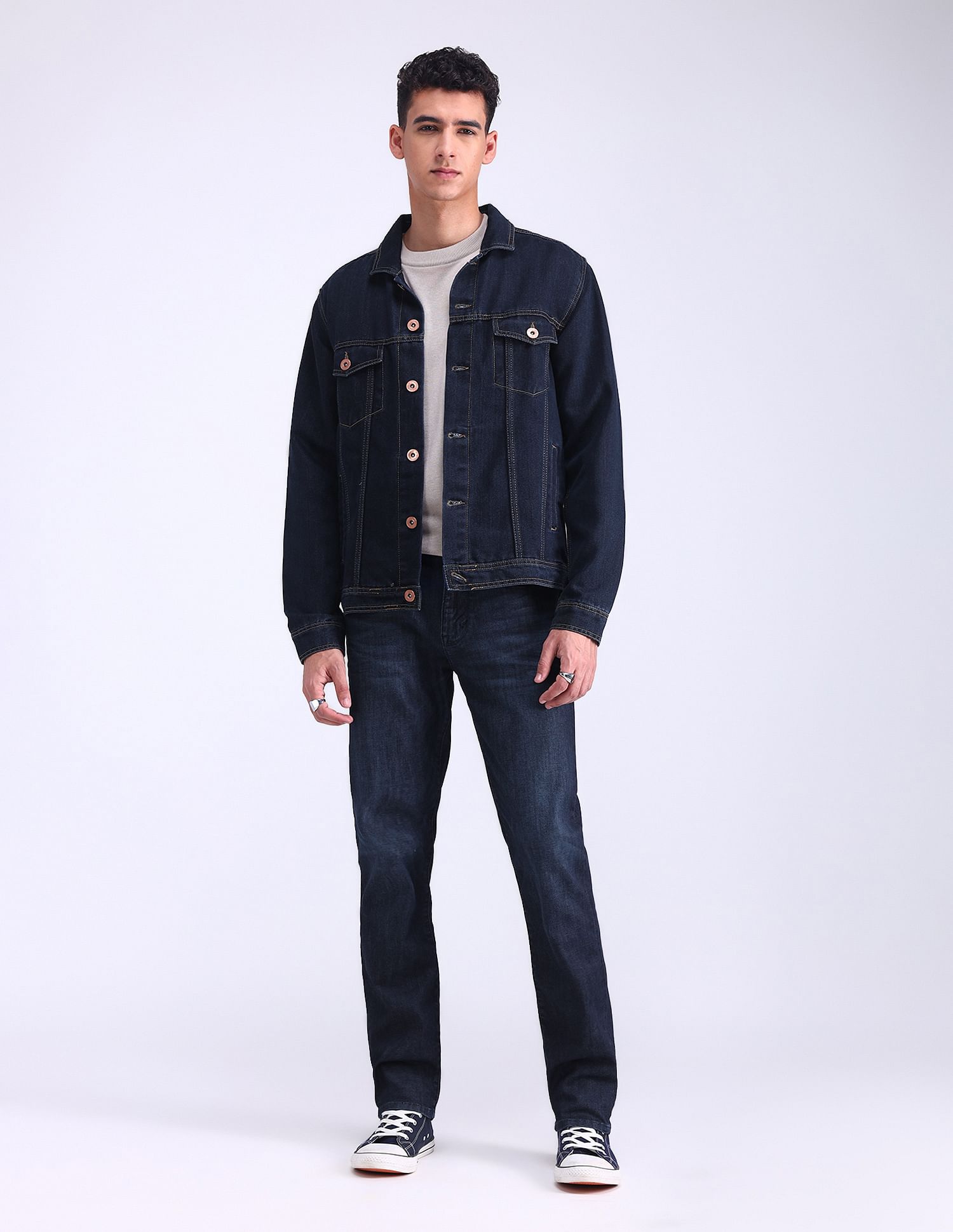 Flying Machine Freddie Slim Straight Fit Jeans