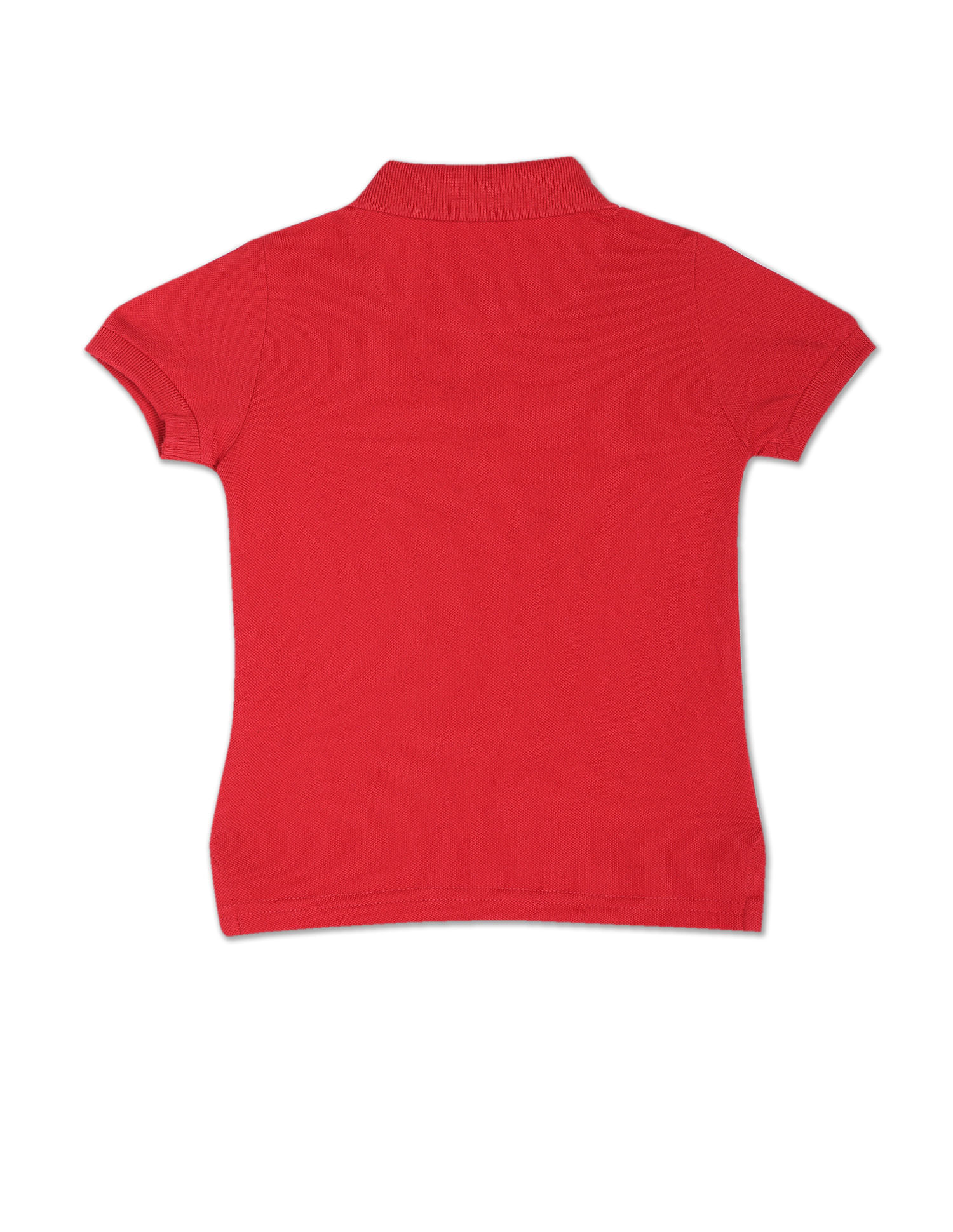 U.S. Polo Assn. Kids Graphic Print Cotton Polo Shirt