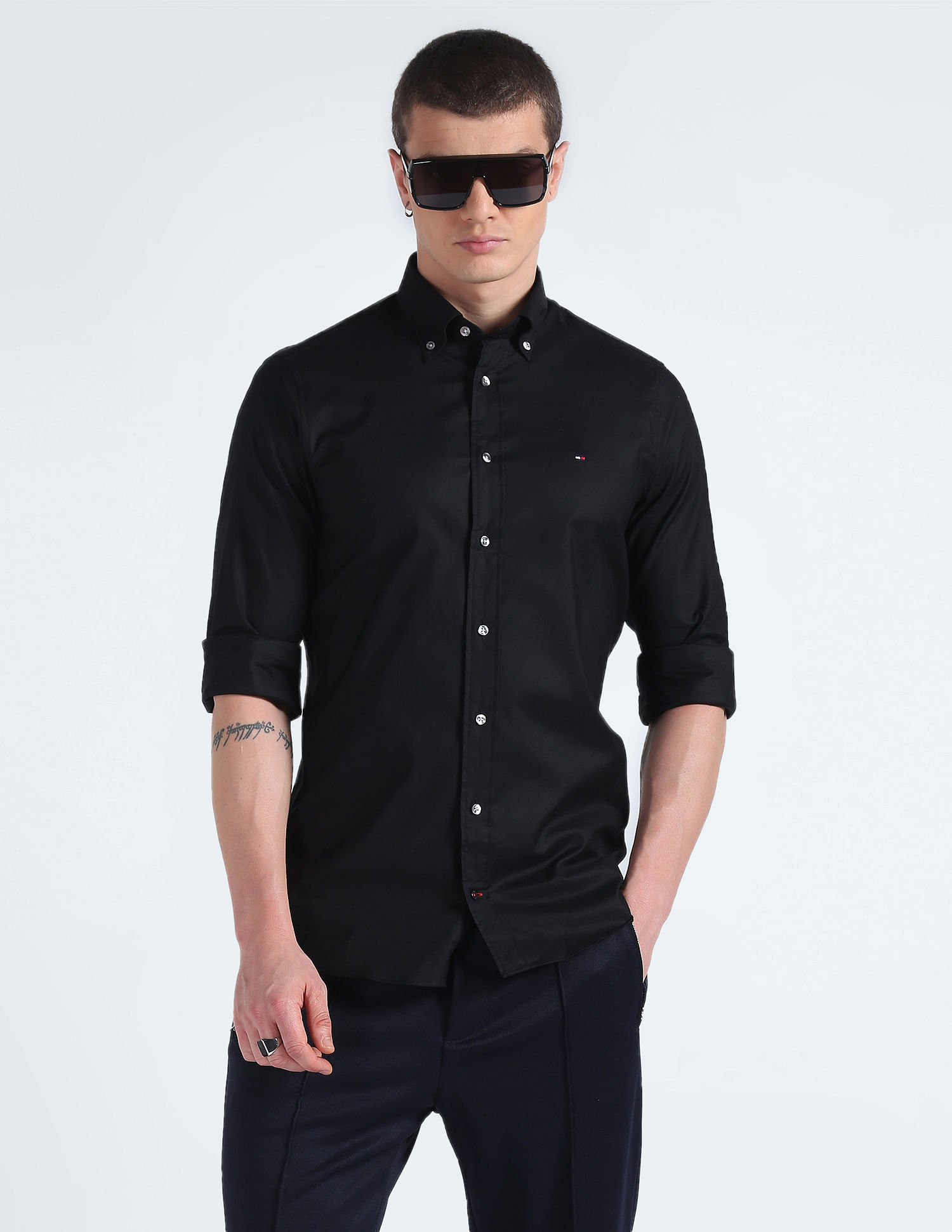 Tommy hilfiger online organic oxford shirt