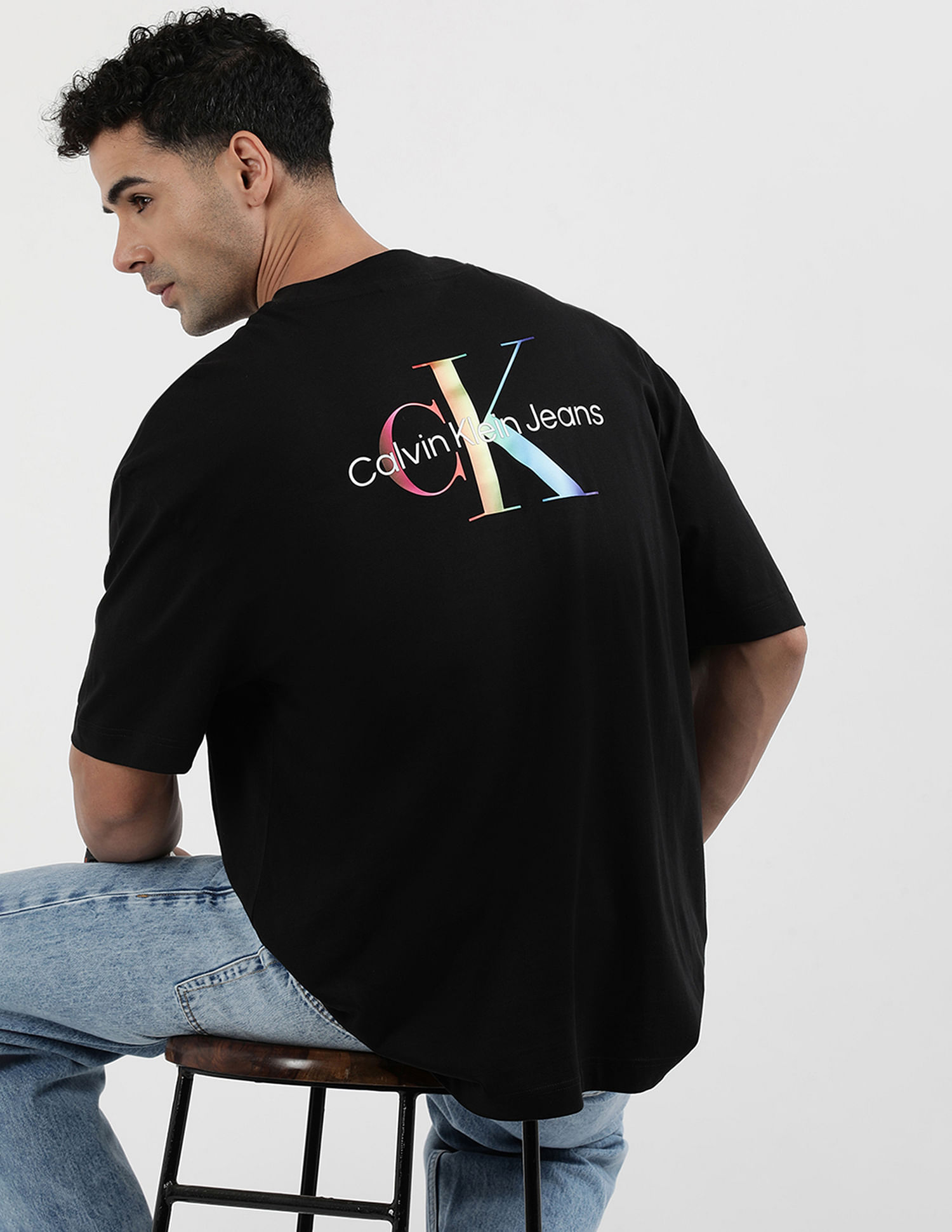 Calvin Klein Jeans Regular Fit Printed T-Shirt