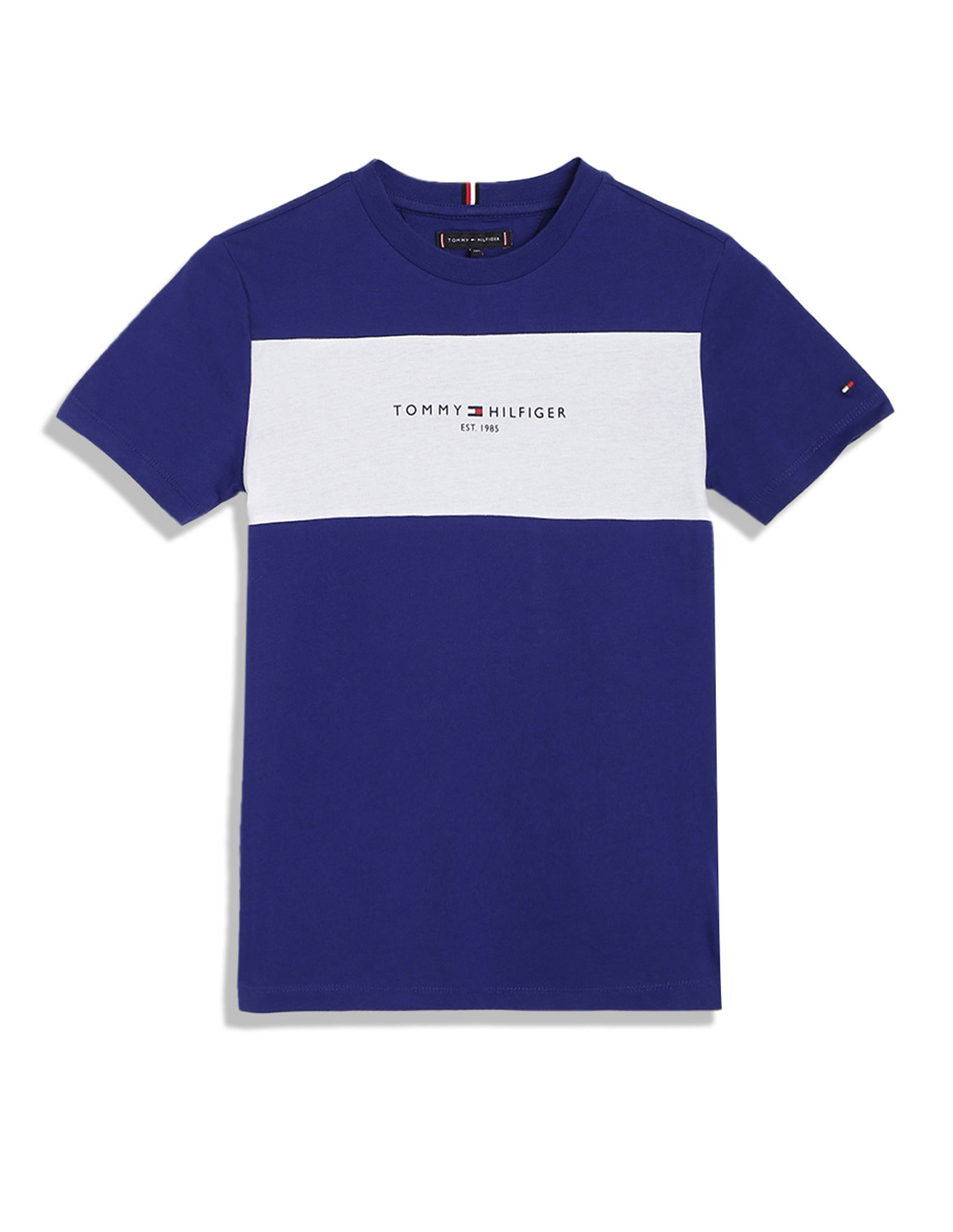 Tommy hilfiger discount color block shirt