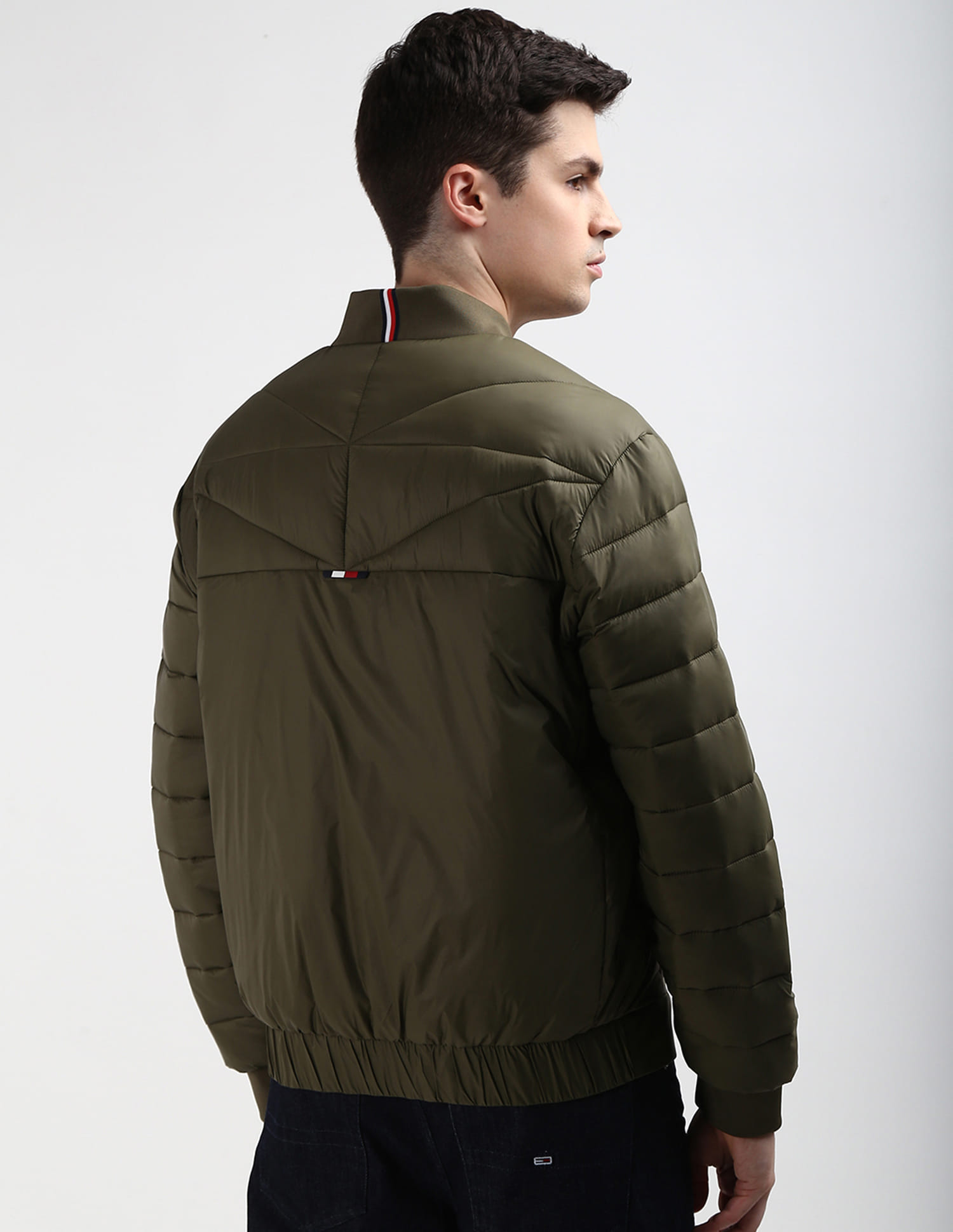 Buy Tommy Hilfiger Stand Collar Packable Bomber Jacket