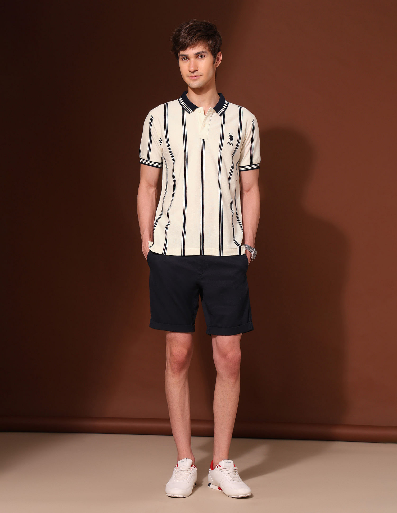 U.S. Polo Assn. Pure Cotton Work And Wander Polo Shirt
