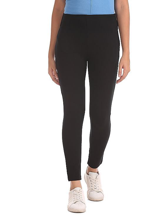 U.S. Polo Assn. Women Super Skinny Fit Elasticized Waist Treggings