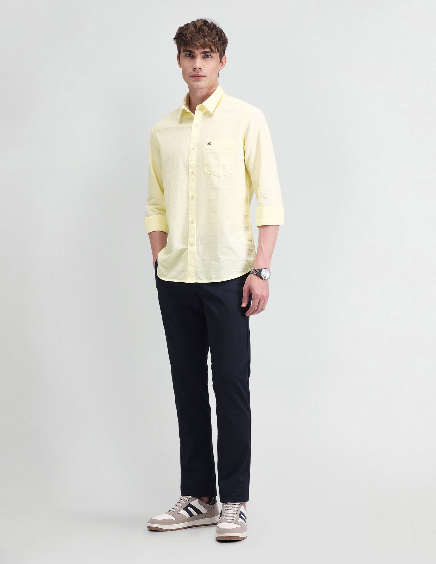 Arrow Sport Brooklyn Fit Textured Shirt