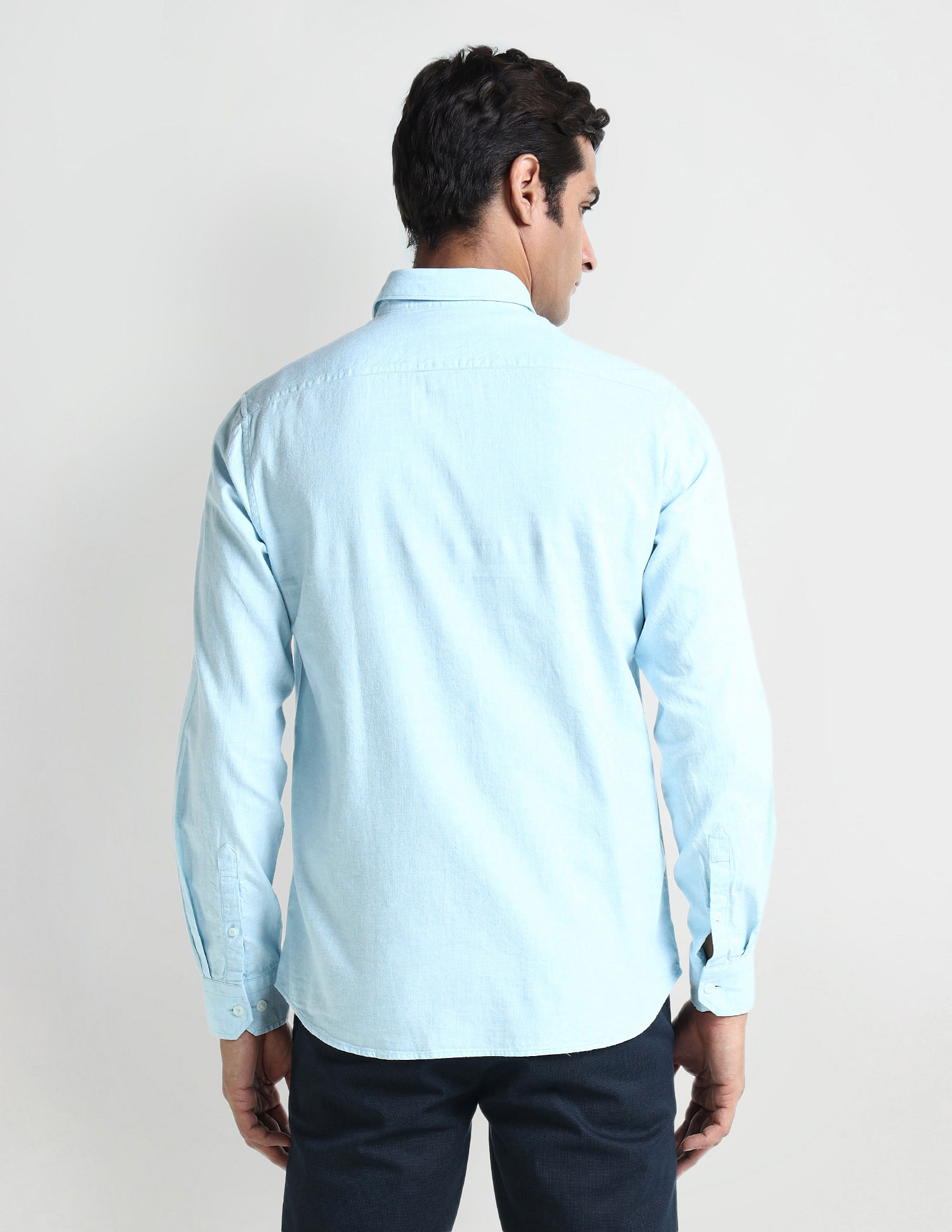 Arrow Sport Manhattan Slim Fit Cotton Shirt