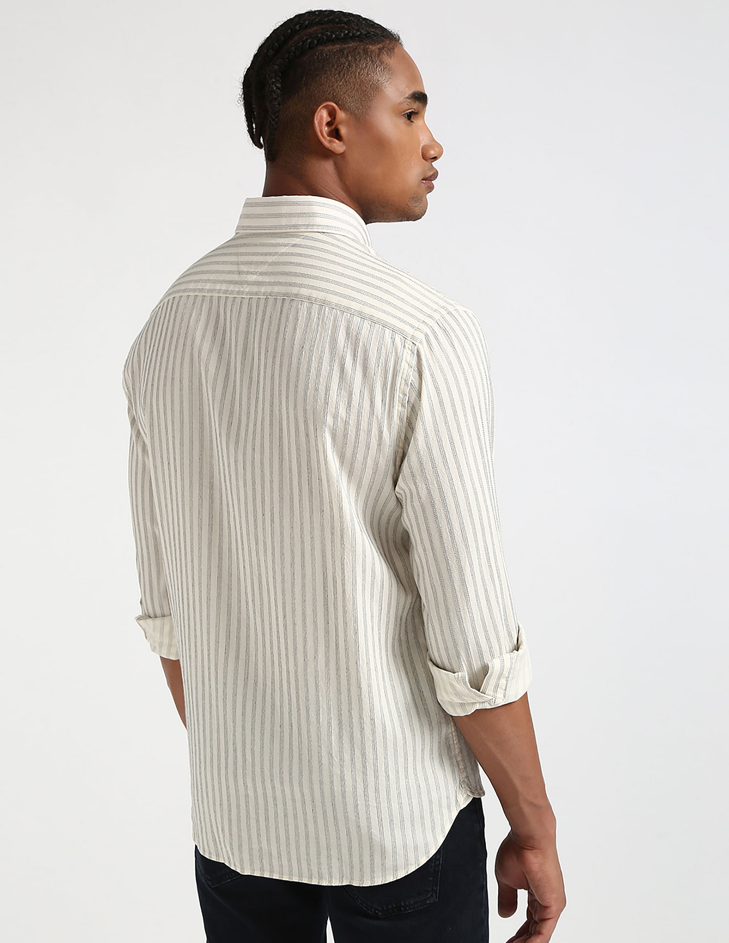 Tommy Hilfiger Vertical Striped Dobby Shirt