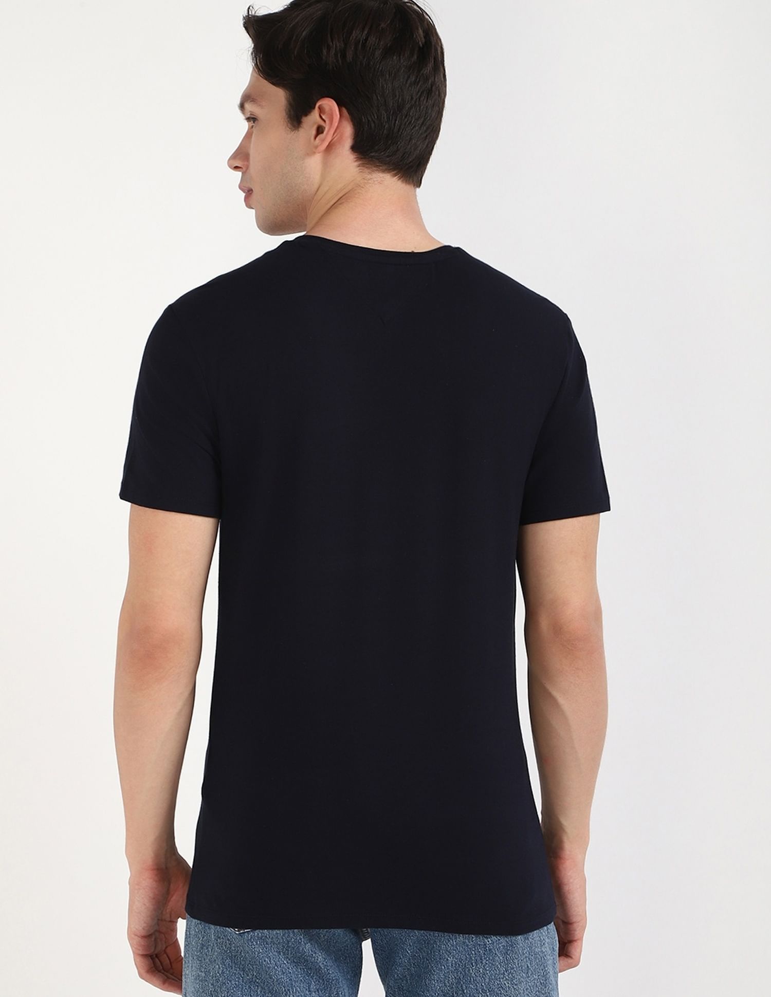 Tommy Hilfiger Solid Regular-Fit Cotton T-Shirt