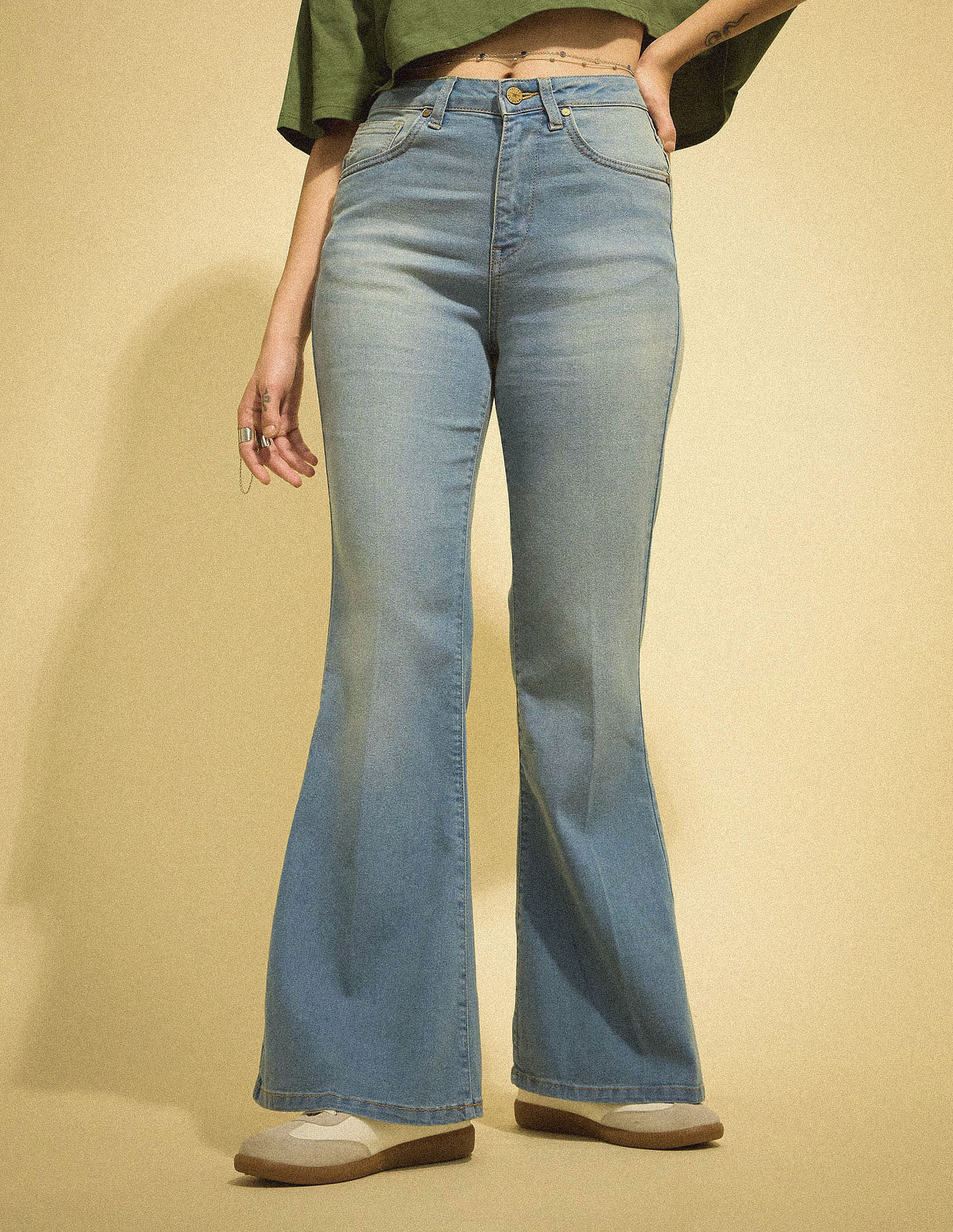 Flying Machine Women K-Street X Extreme Flare Fit Jeans