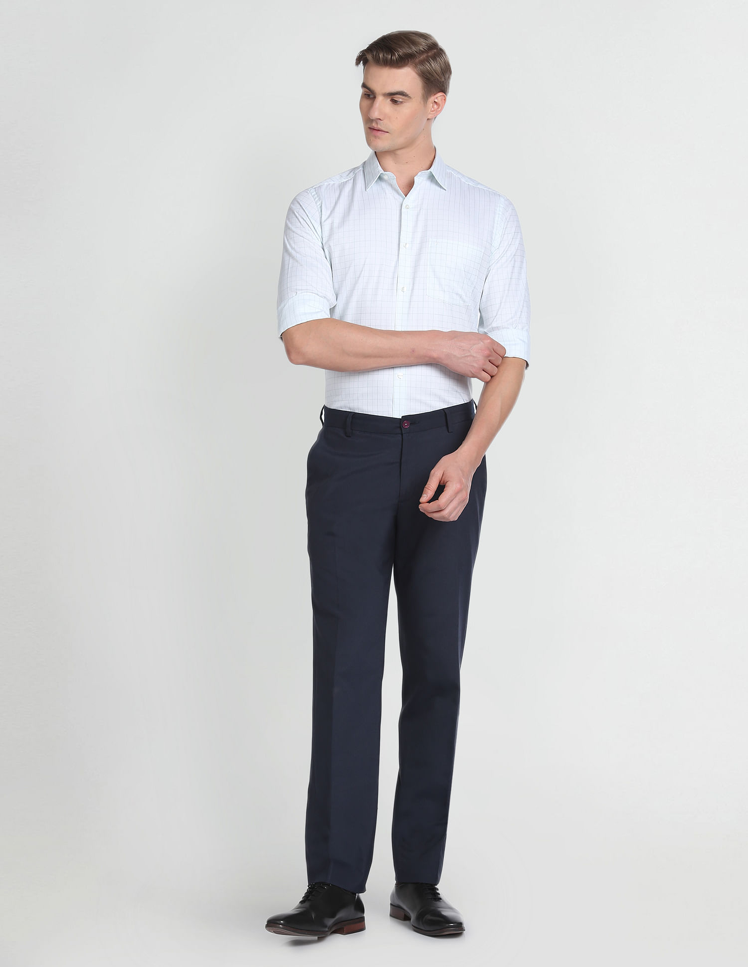 Arrow Graph Check Formal Shirt