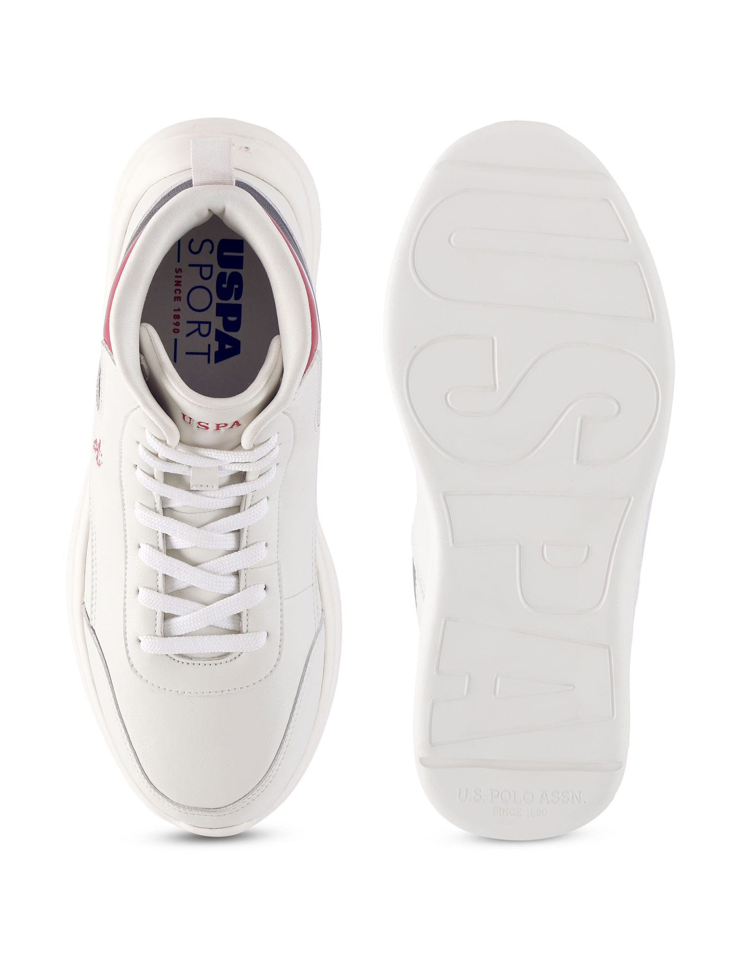 Buy U.S. Polo Assn. Round Toe Linetti High Top Sneakers - NNNOW.com