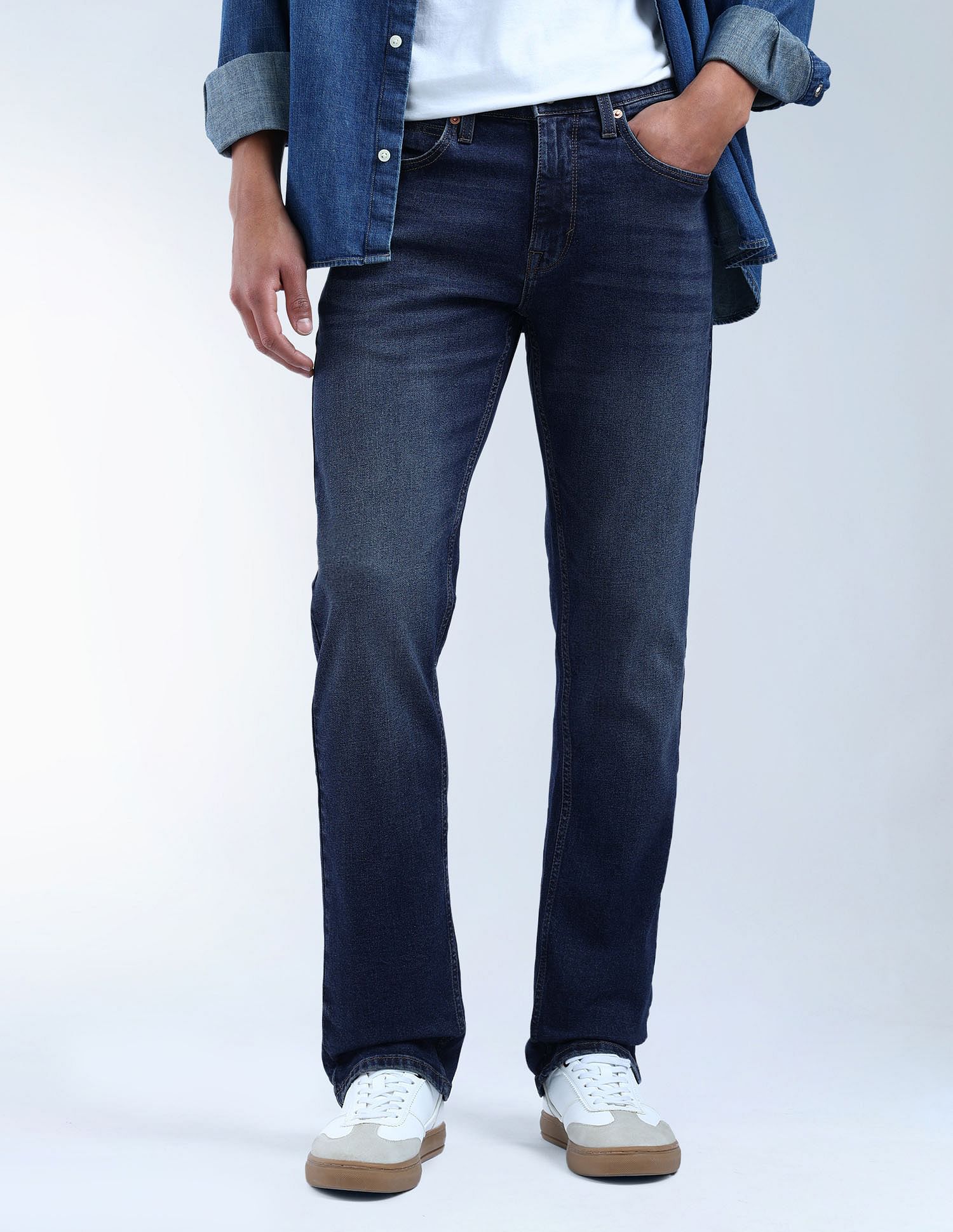 Flying Machine F-Jango Straight Fit Mrtf Jeans