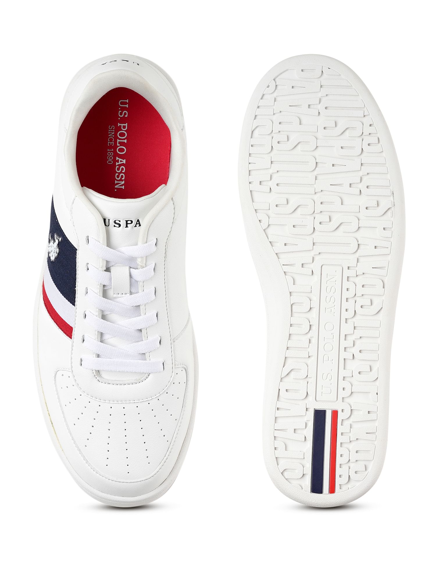 U.S. Polo Assn. Men Aion 2.0 White All Day Sneakers