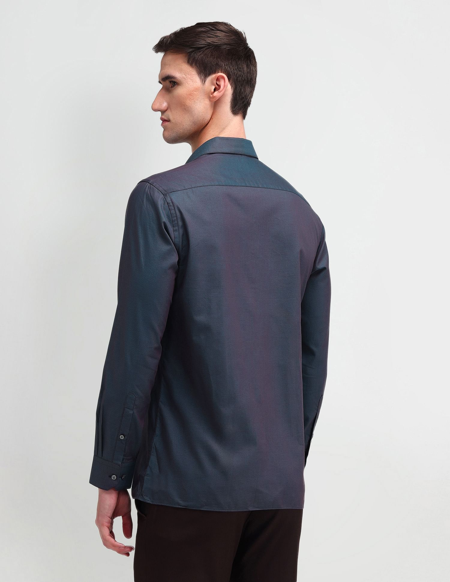 Arrow Liberty Classic Fit Textured Shirt