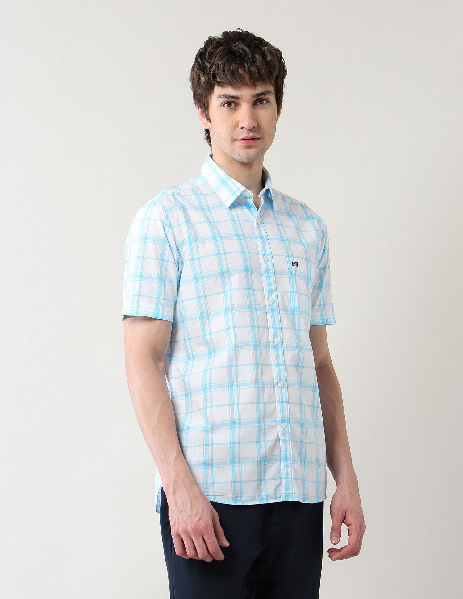 Arrow Sport Madras Checked Regular Fit Shirt