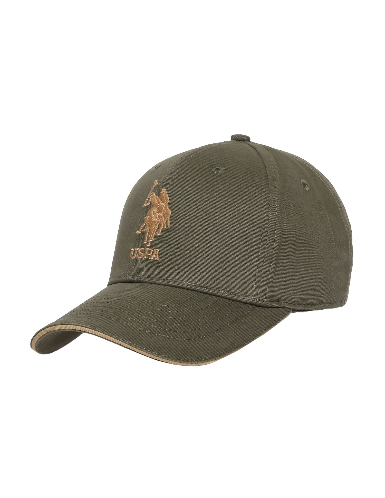 U.S. Polo Assn. Cotton Solid Lugo Cap