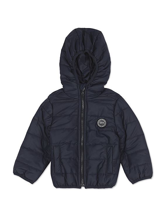 navy puffer jacket boys