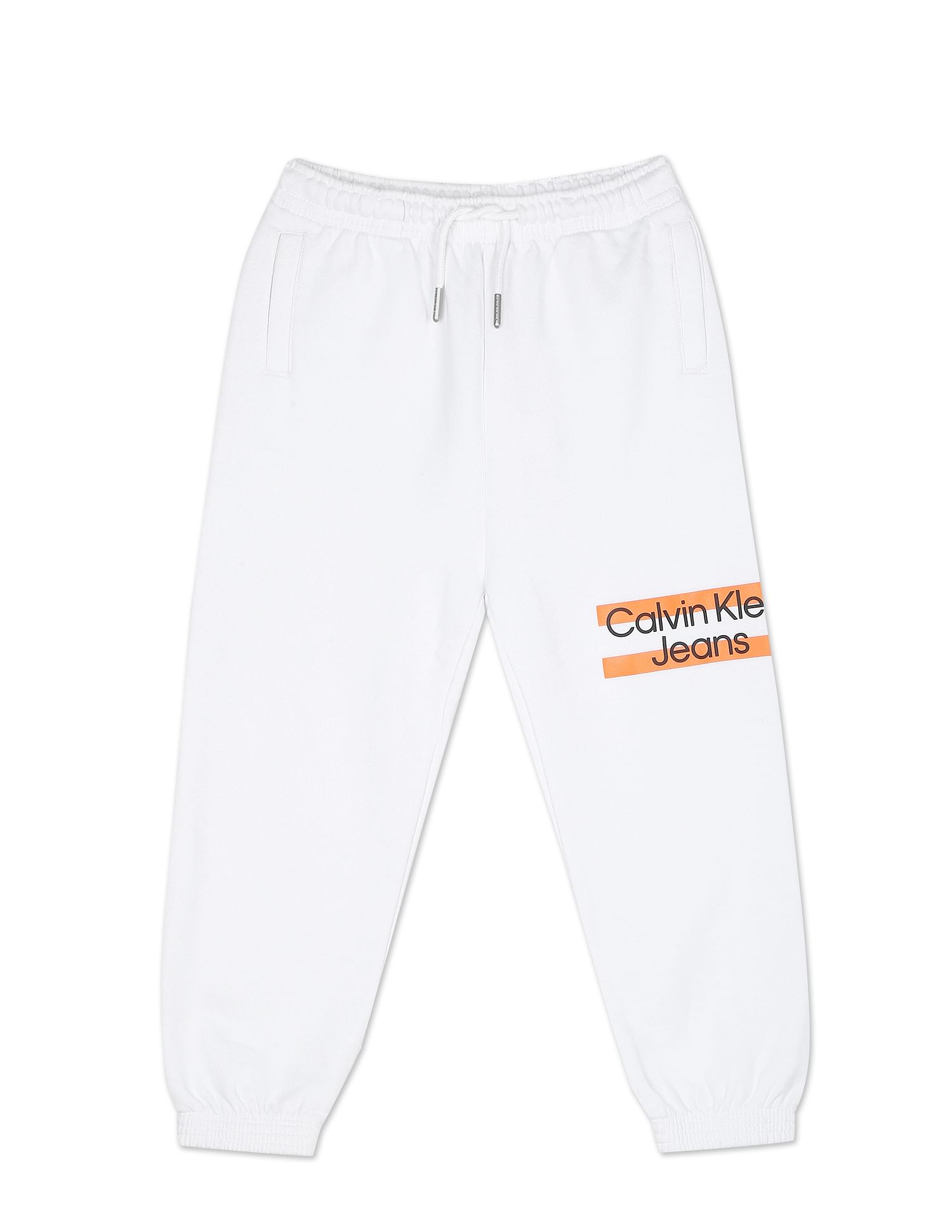 Buy Calvin Klein Jeans Maxi Block Logo Sweatpants NNNOW