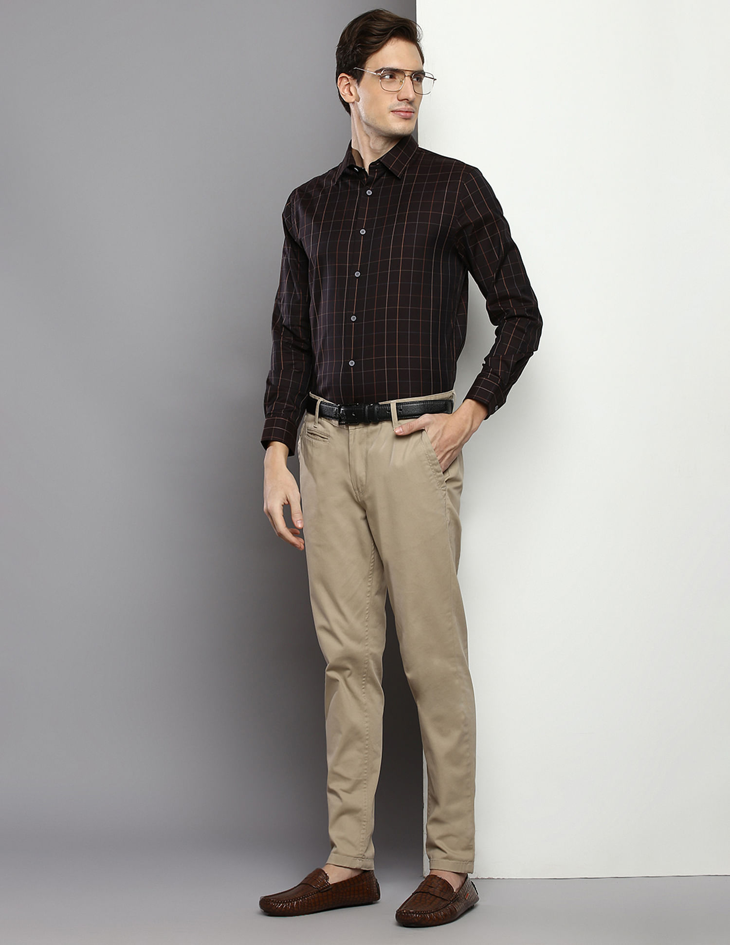 Calvin klein online herringbone pants