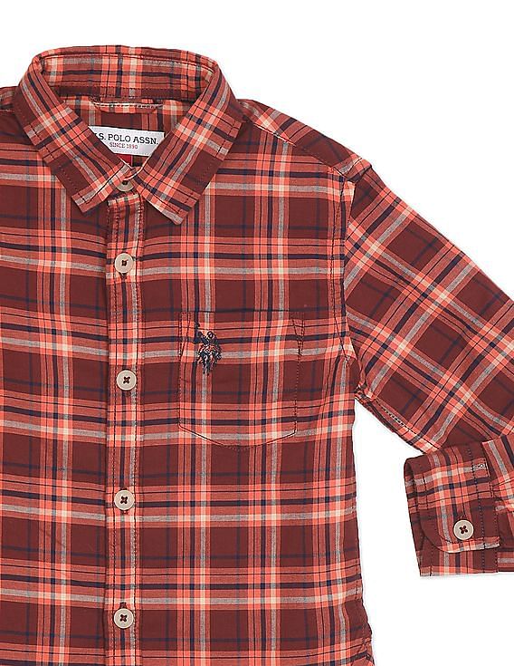 red check shirt for boys