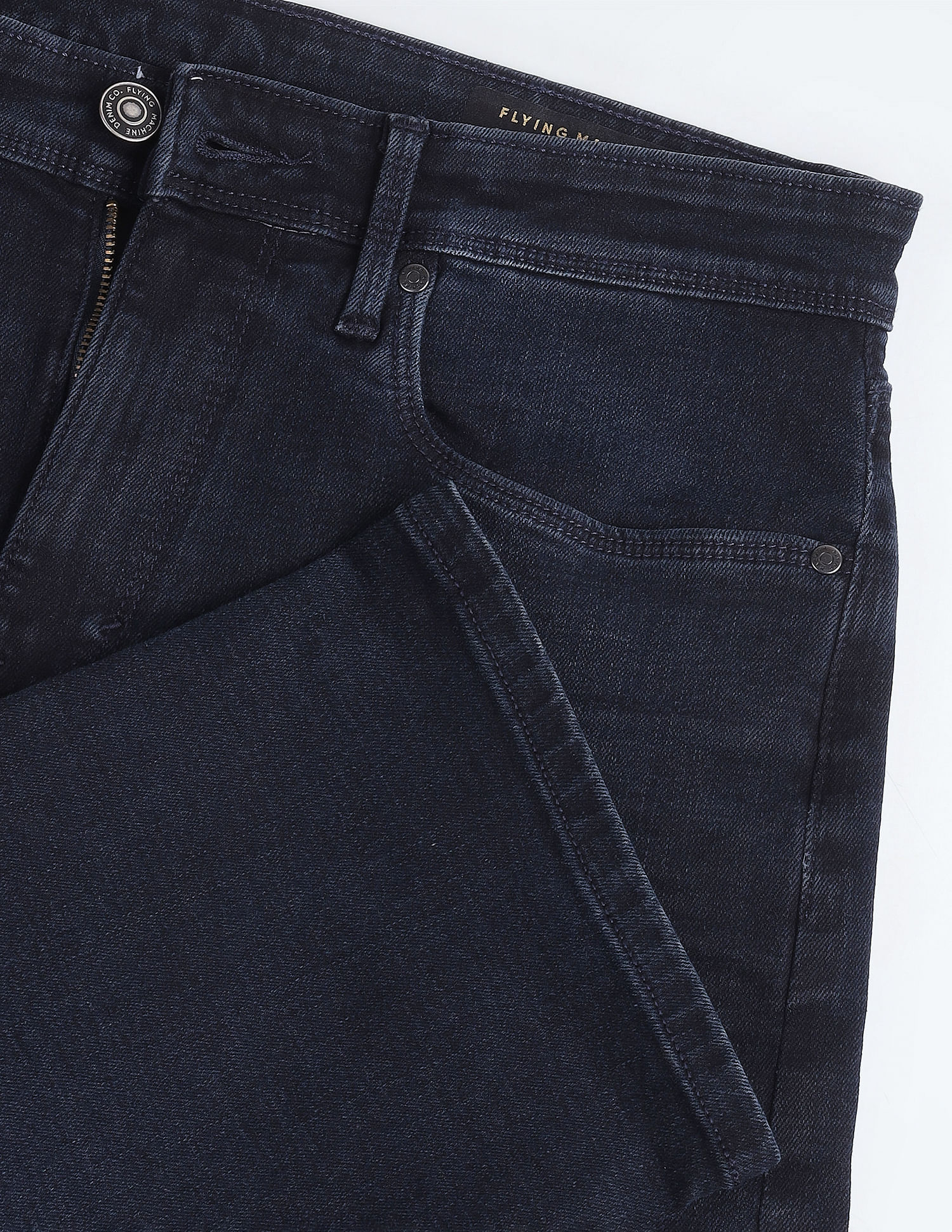 Flying Machine Mid Rise F-Jango Straight Fit Jeans