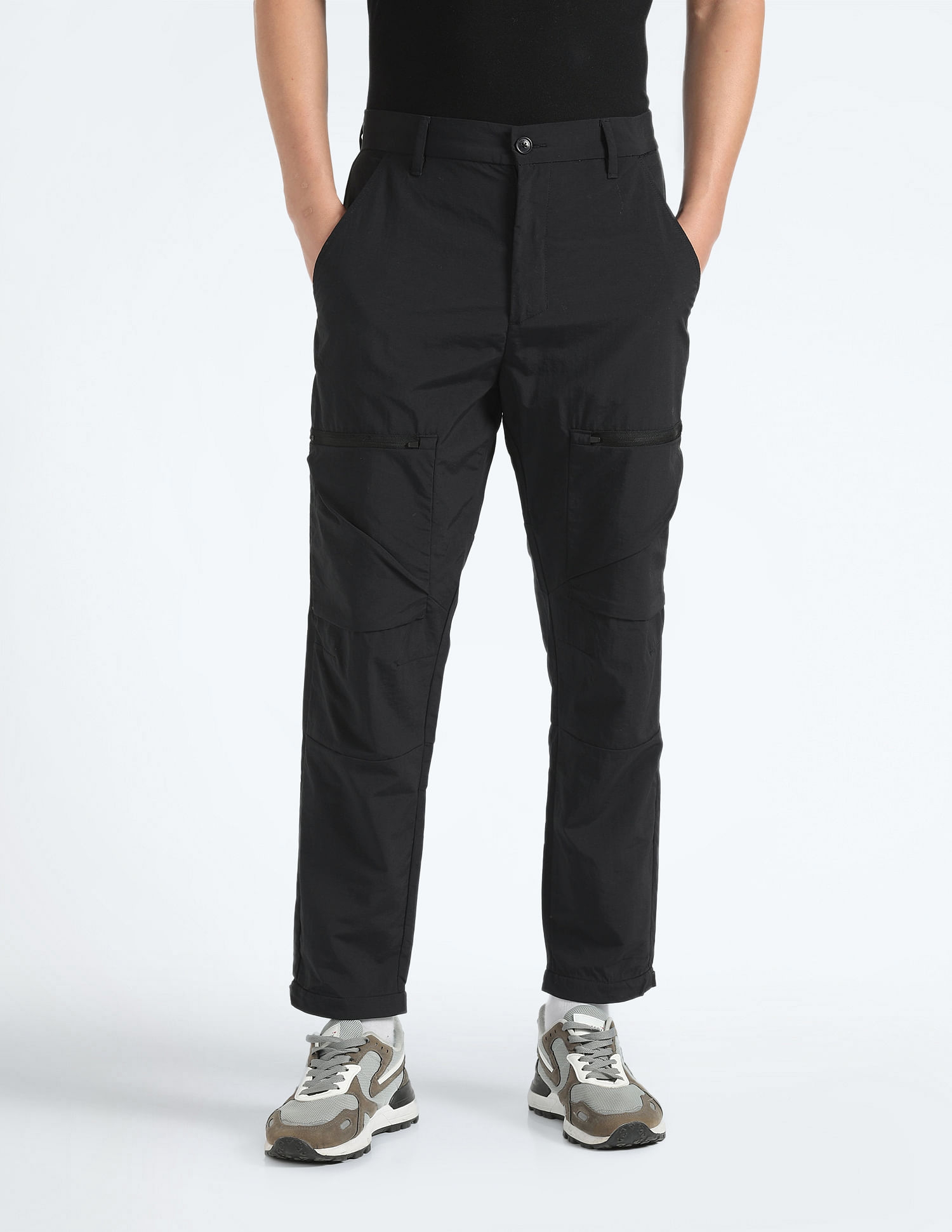 $228 Joe's Men's Gray Stretch Drawstring Waist Cargo Pocket Jogger Pants  Size XL | eBay