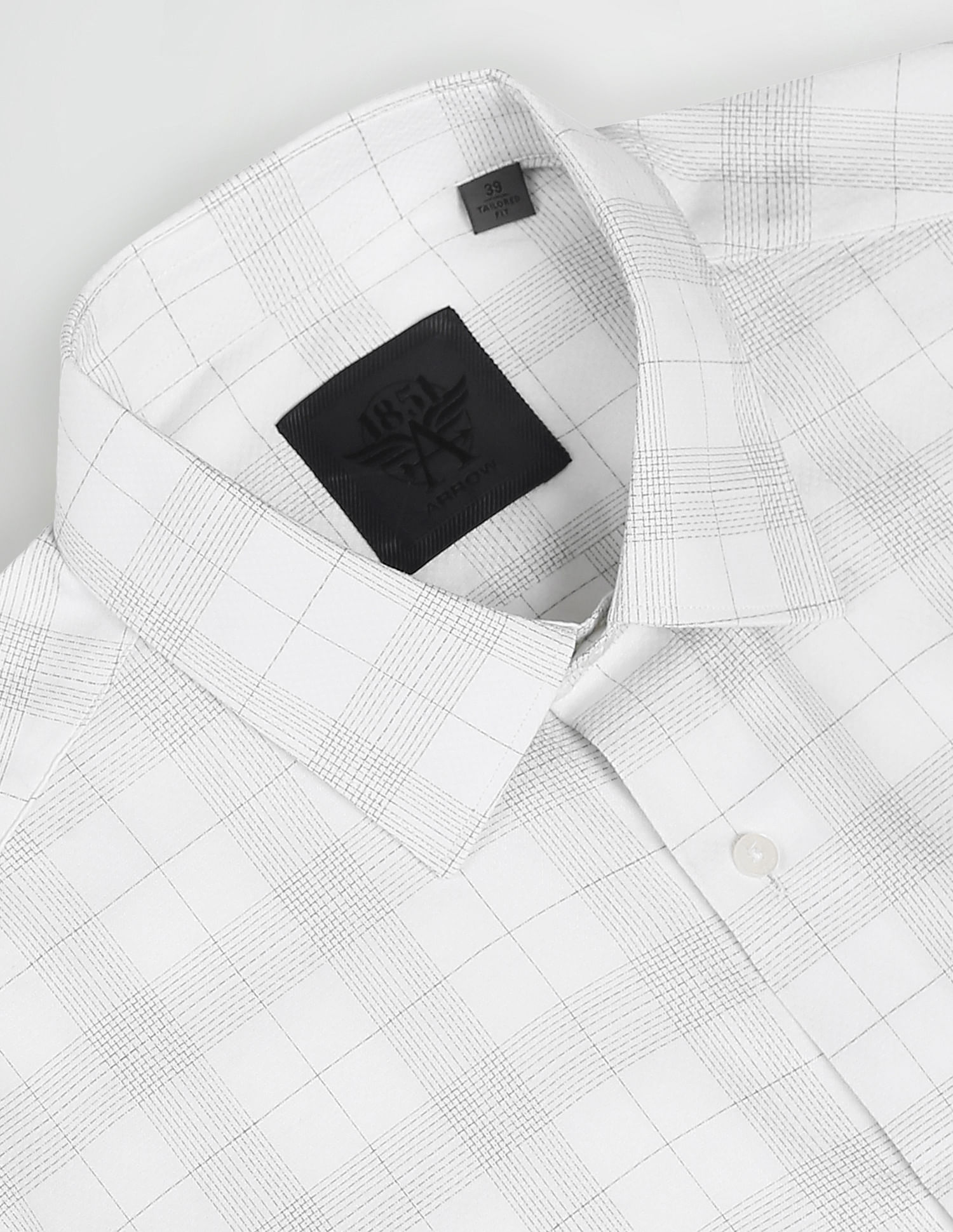 Arrow Tartan Check Tailored Regular Fit Shirt
