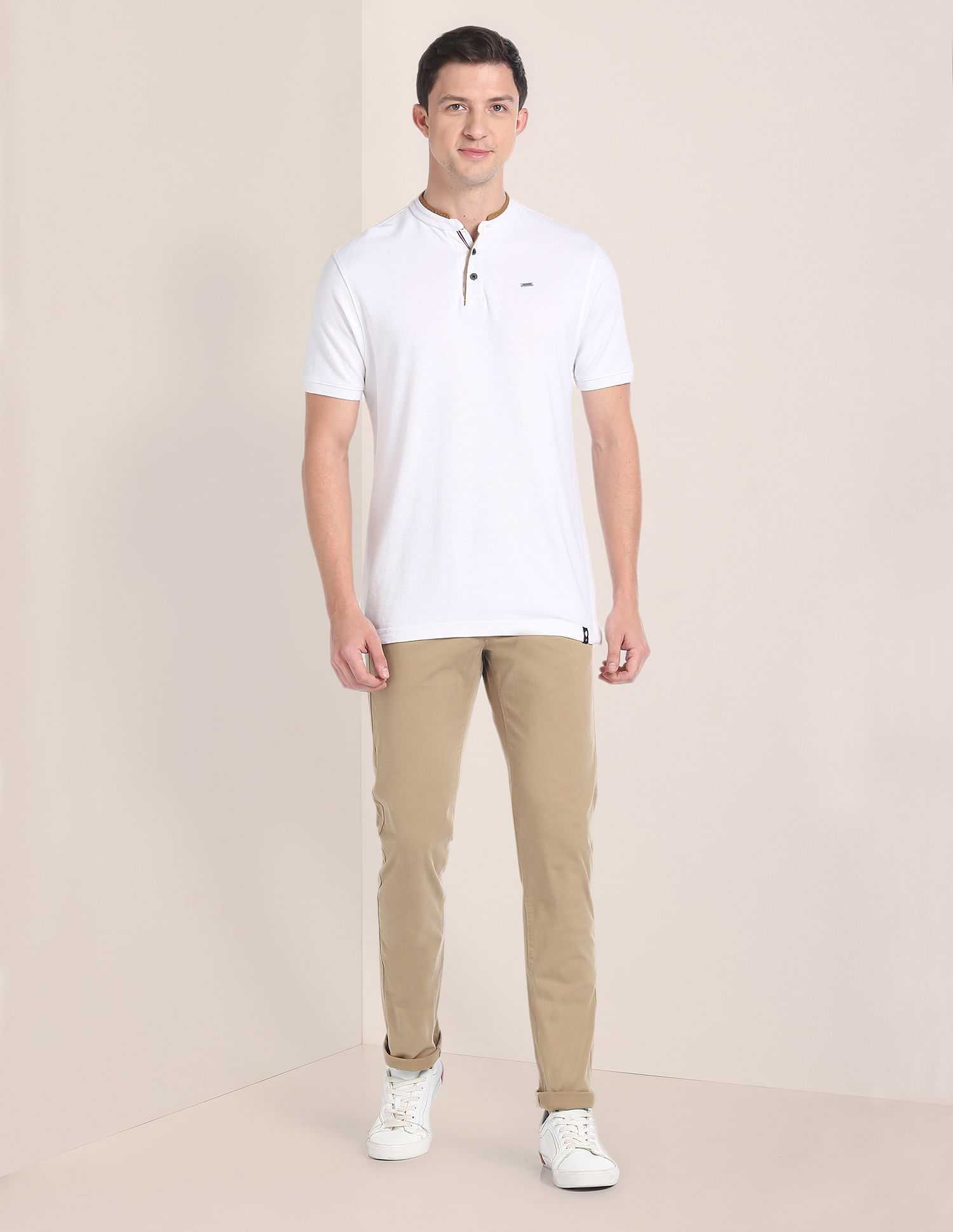 U.S. Polo Assn. Denver Slim Fit Overdyed Trousers