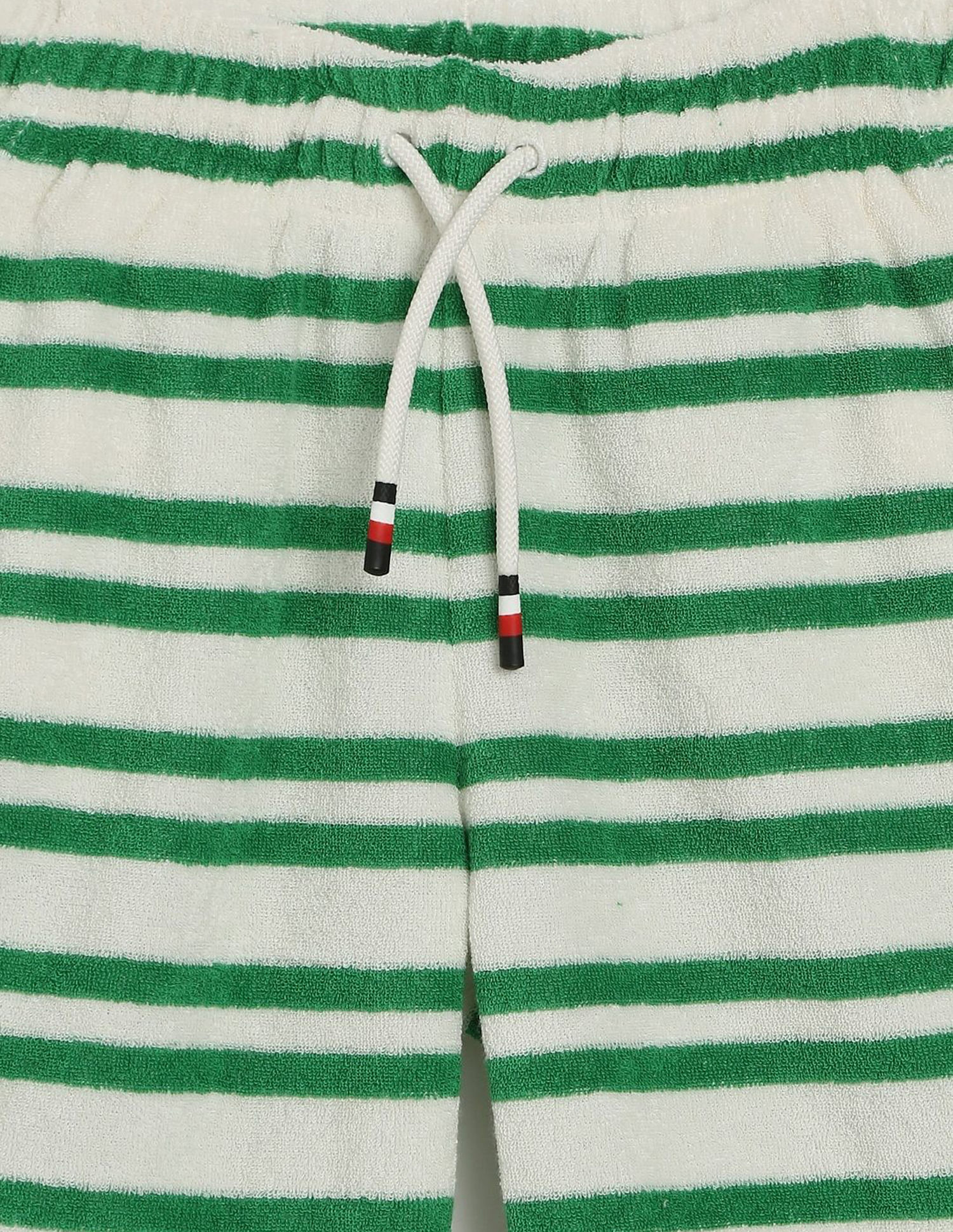 Tommy Hilfiger Kids Boys Striped Regular-Fit Cotton Shorts