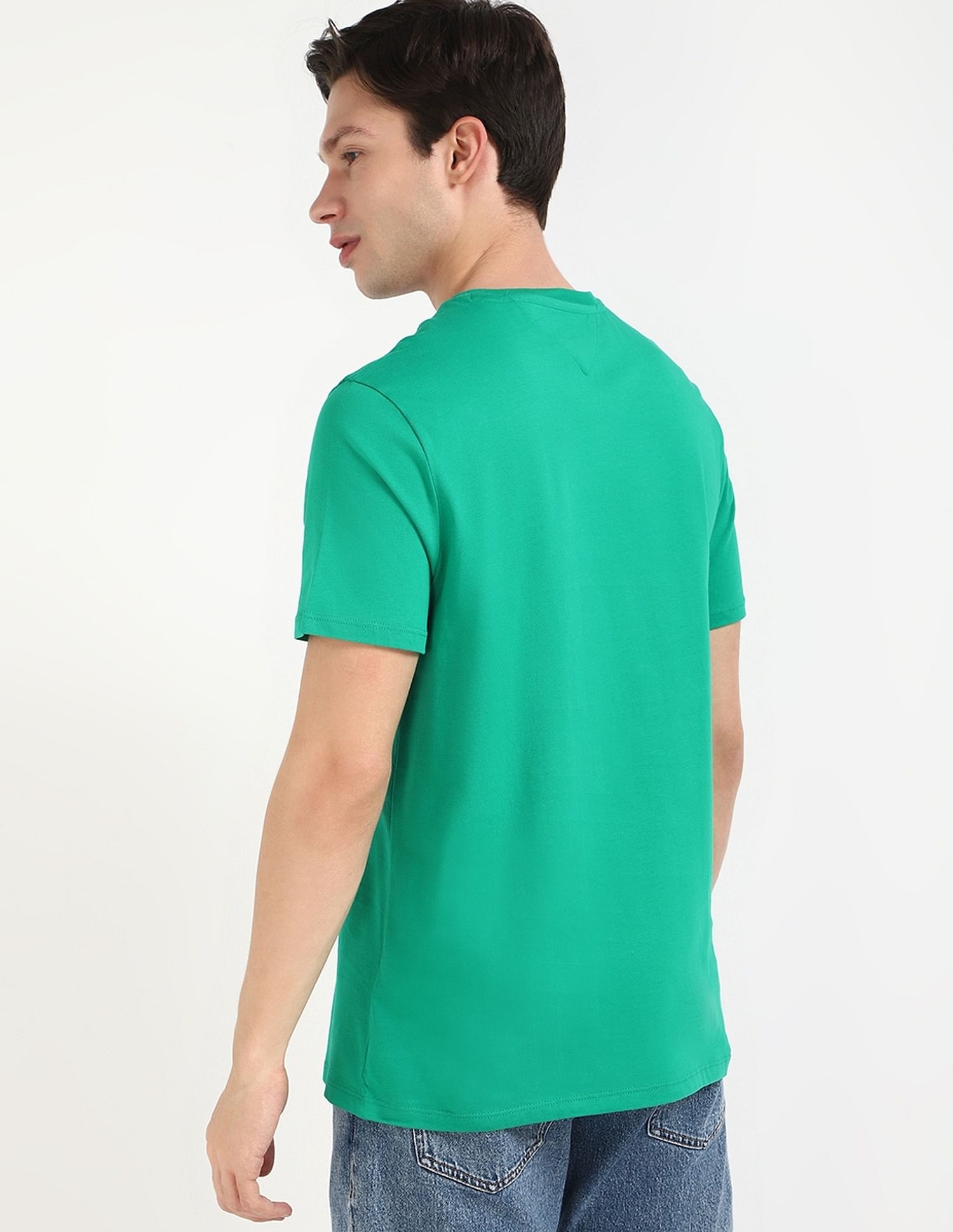 Tommy Hilfiger Solid Regular-Fit Cotton T-Shirt