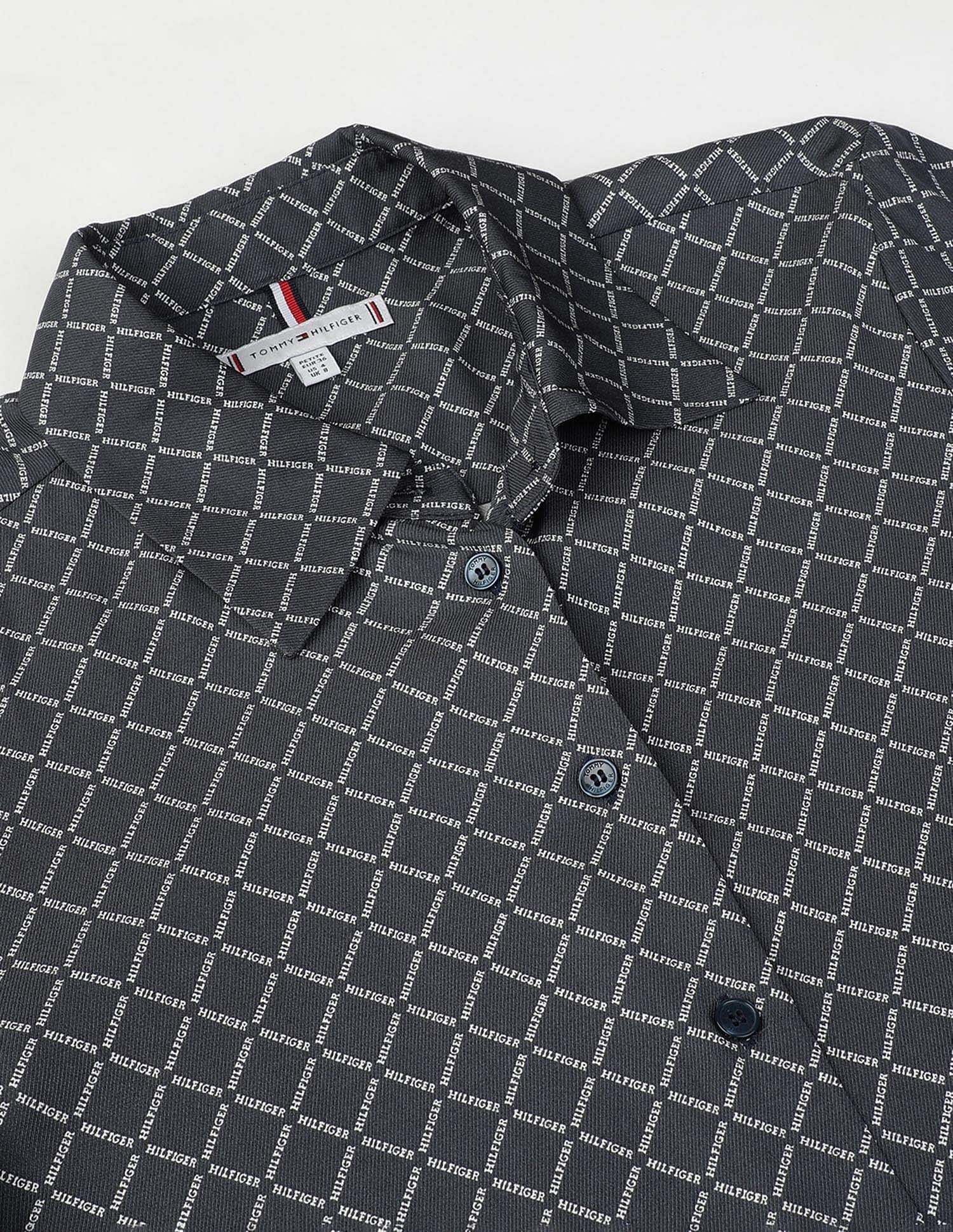Tommy Hilfiger Regular Fit Geometric Printed Shirt