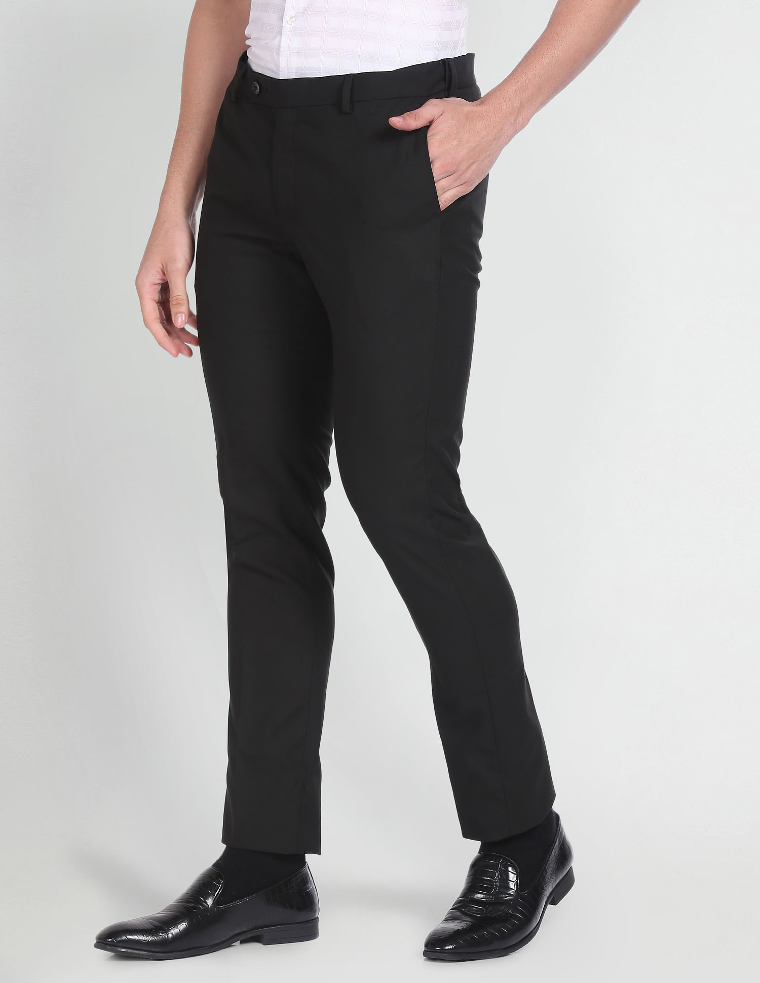 Arrow Mid Rise Autoflex Trousers