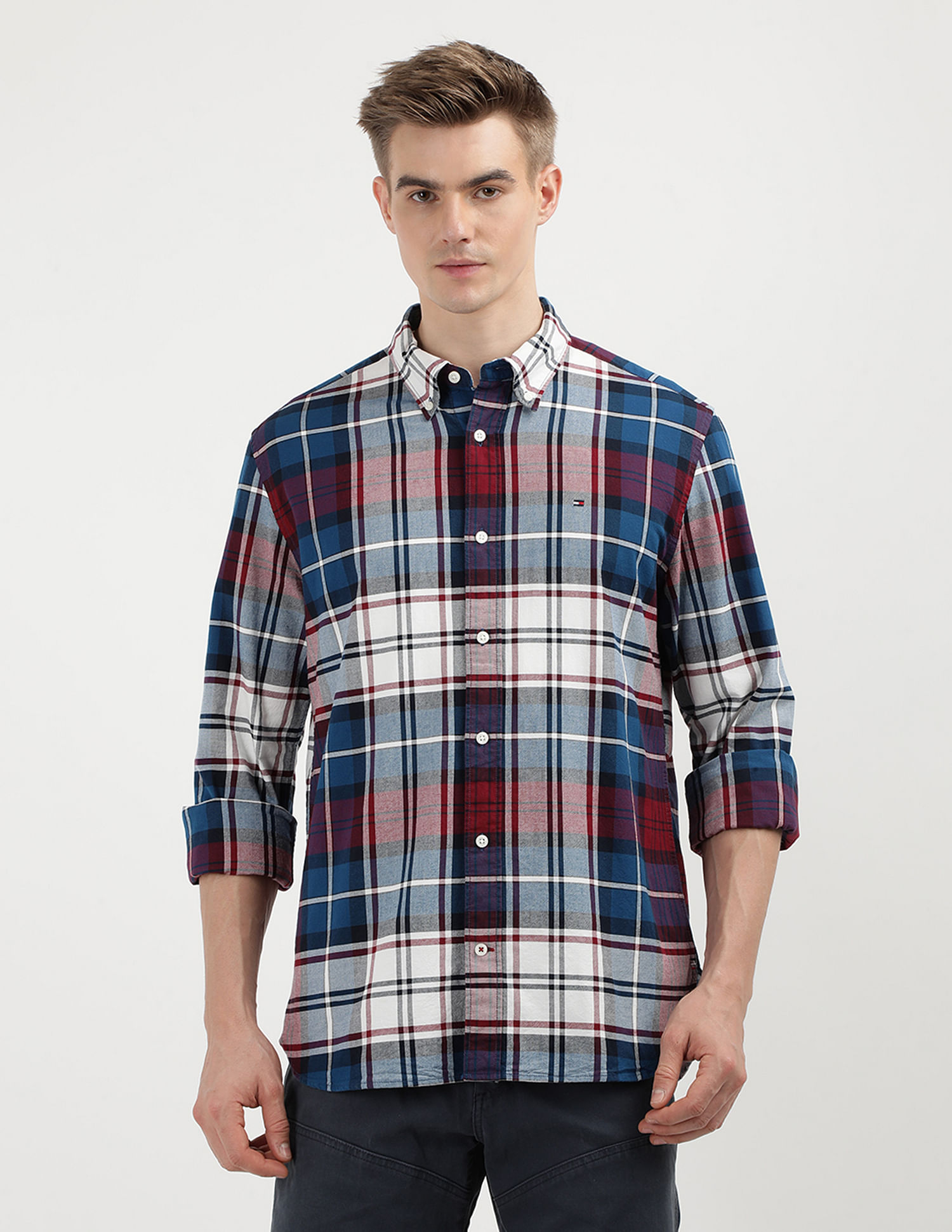 Tommy Hilfiger Oxford Tartan Check Shirt