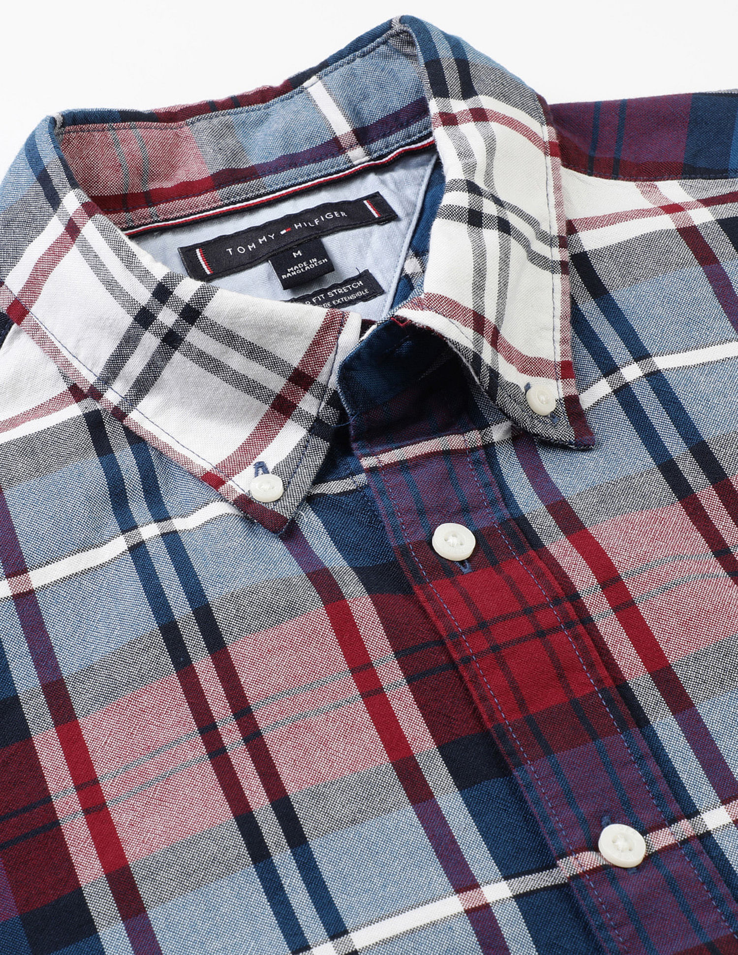 Tommy Hilfiger Oxford Tartan Check Shirt