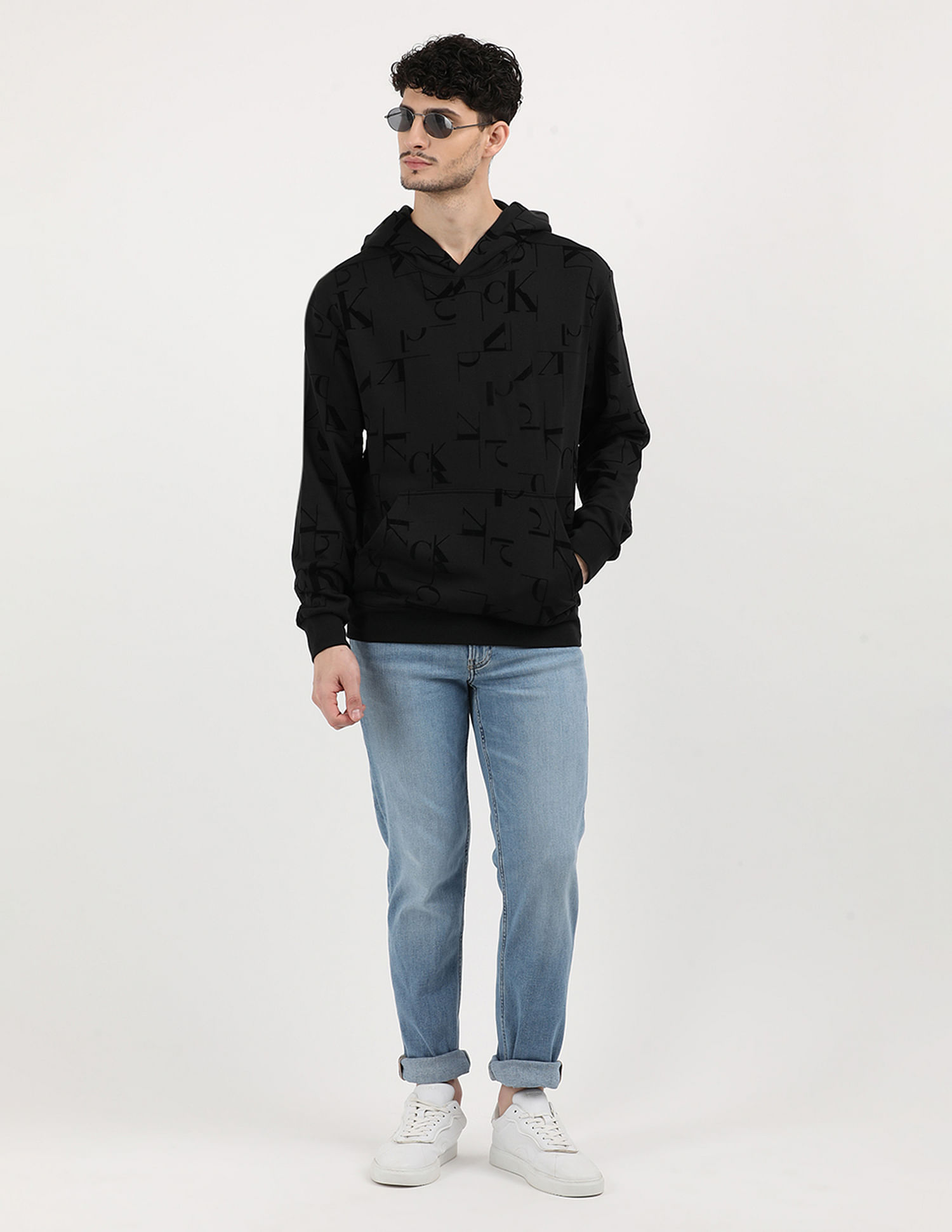 Calvin Klein Relaxed Fit Printed Sweatshirt
