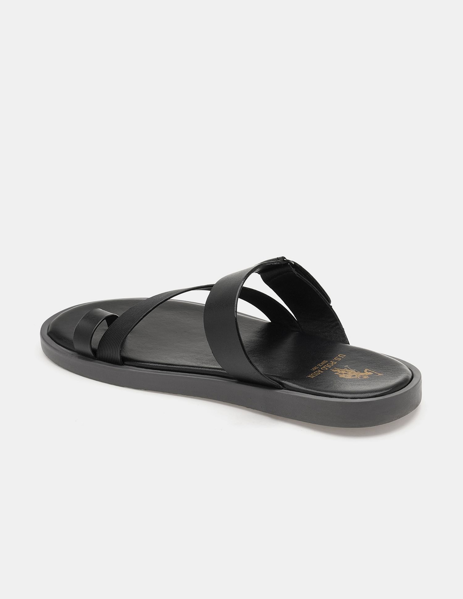 U.S. Polo Assn. Men Buckle Strap Javi Sandals