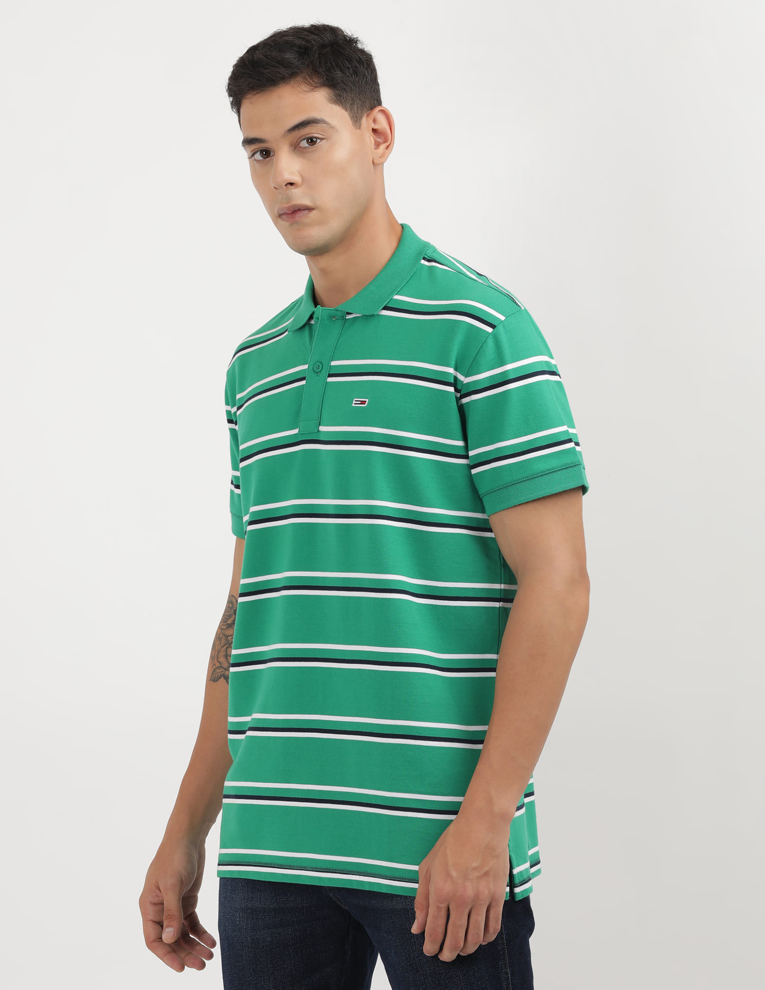 Buy Tommy Hilfiger Essential Horizontal Stripe Polo Shirt - NNNOW.com