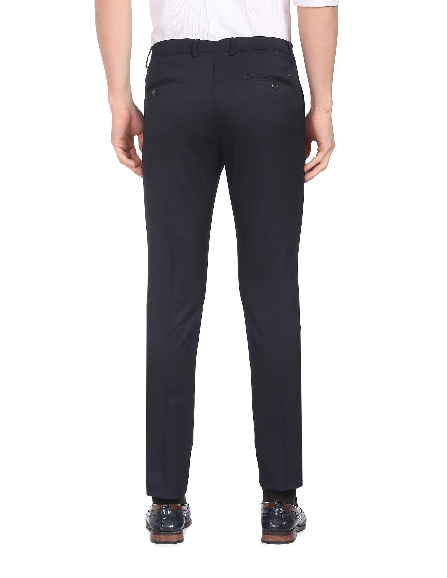 Black Slim Fit Tuxedo Pants - Jim's Formal Wear – Jim's Formal Wear Shop