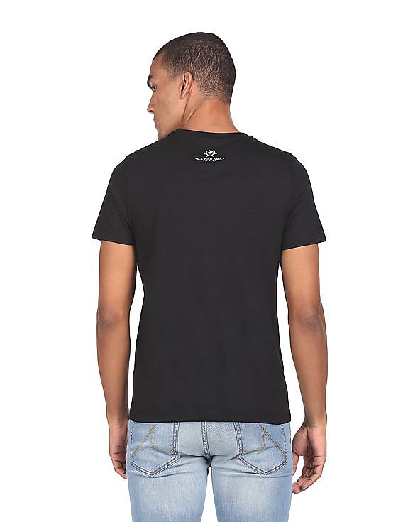 U.S. Polo Assn. Denim Co. Crew Neck Brand Print T-Shirt