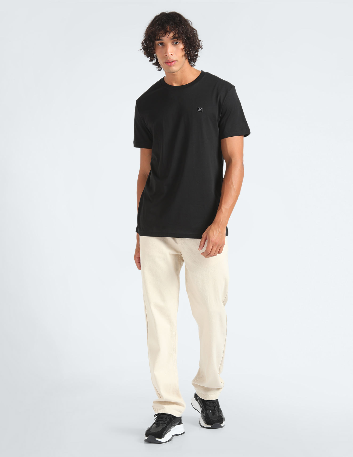 Calvin Klein Regenerative Cotton Solid T-Shirt