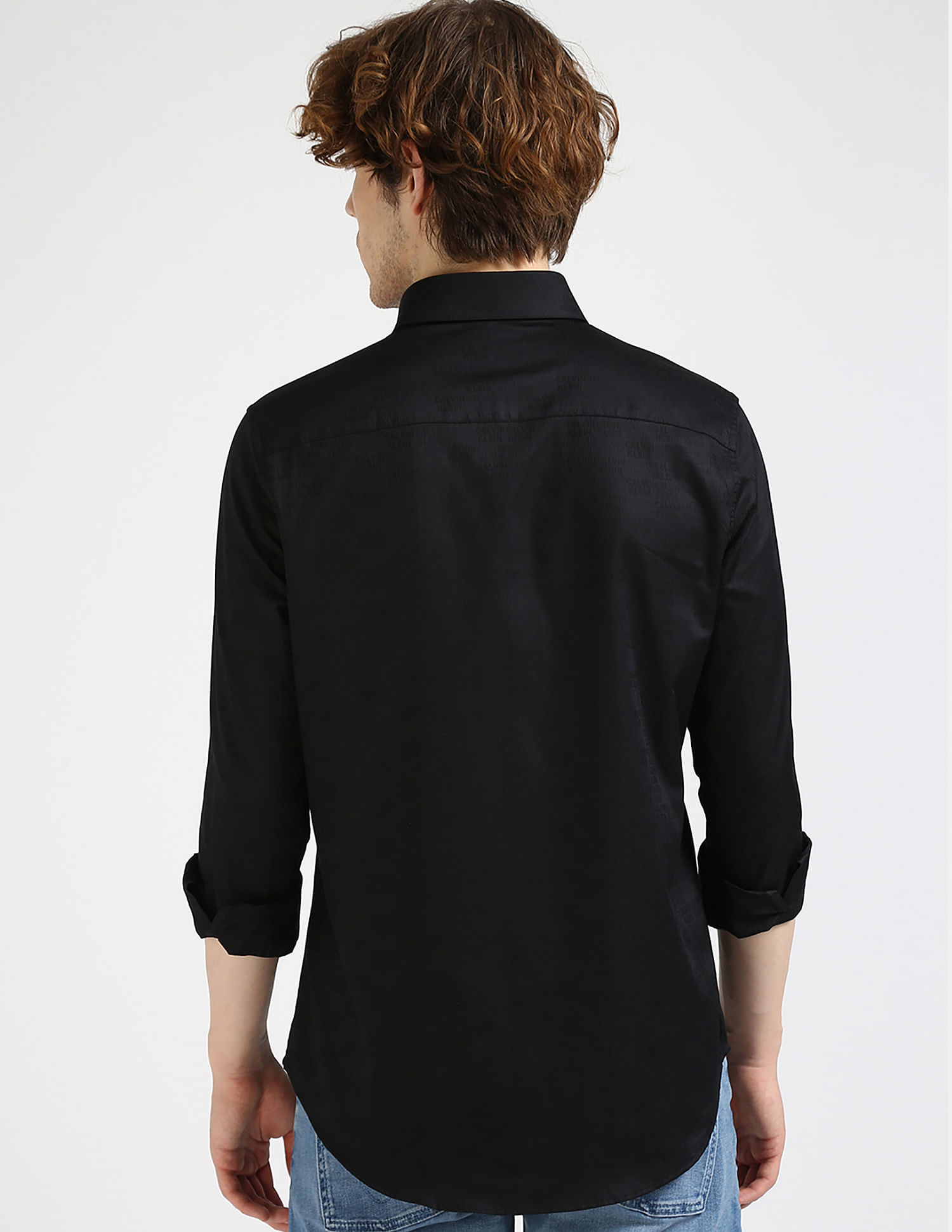 Calvin Klein Jeans Slim Fit Textured Shirt