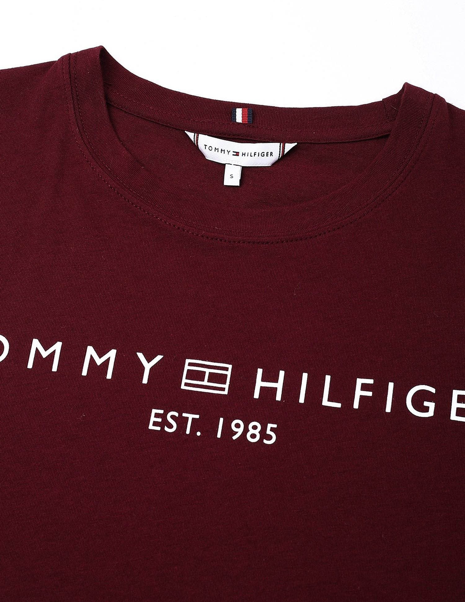 Tommy Hilfiger Logo Regular-Fit Cotton T-Shirt