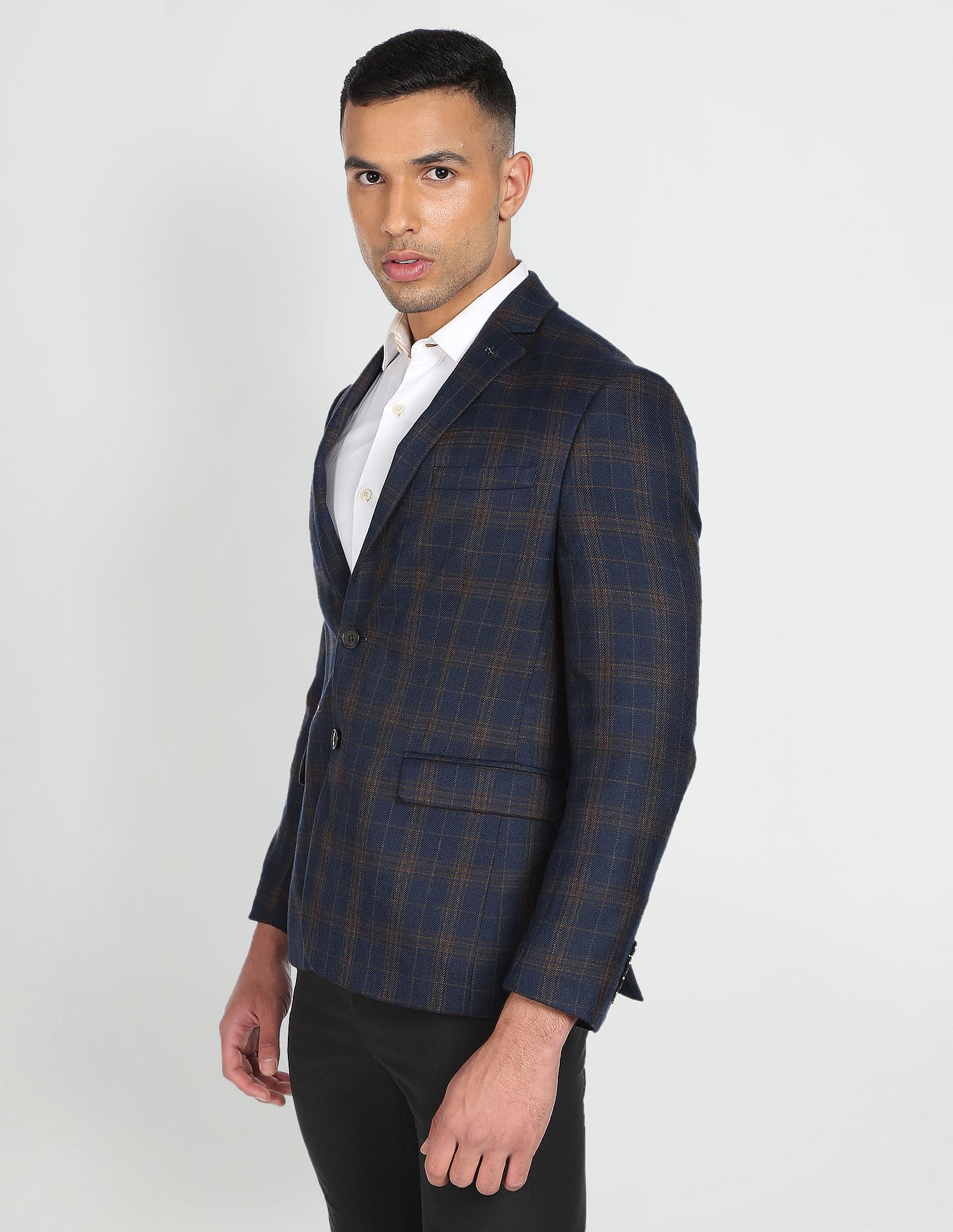 Arrow Tweed Check Blazer