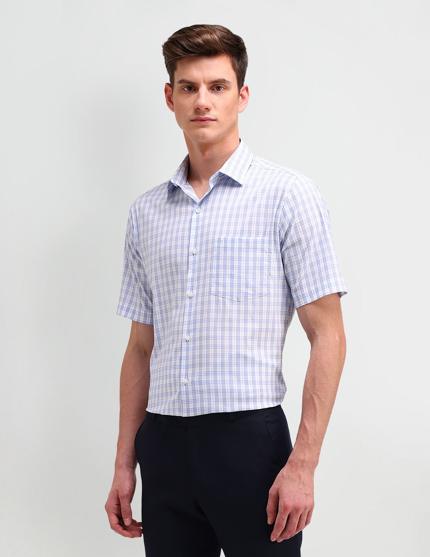 Arrow Dobby All-Over Pattern Shirt