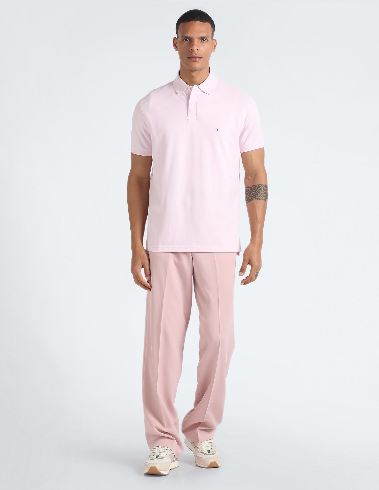 Tommy Hilfiger 1985 Organic Cotton Solid Polo Shirt